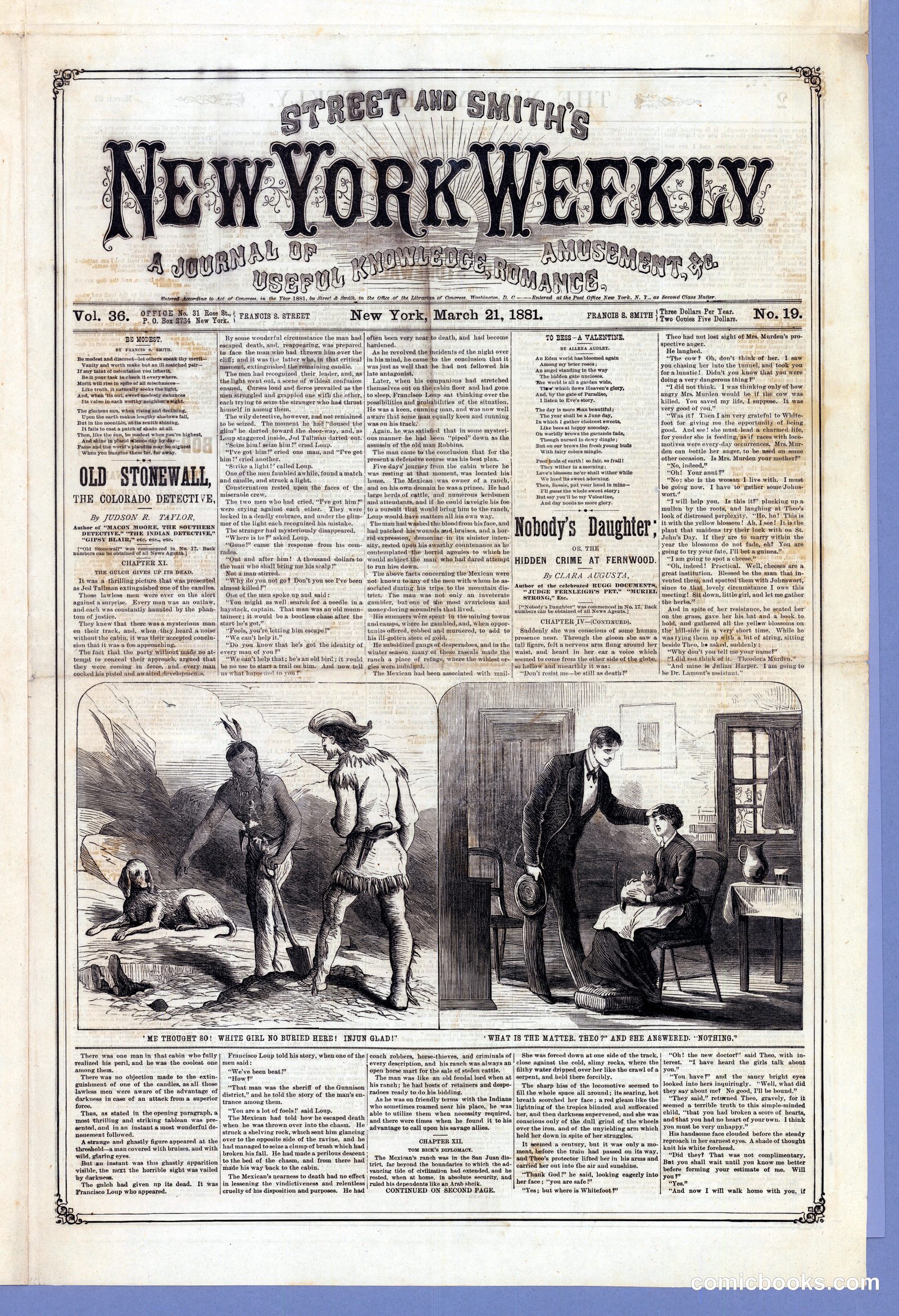 Street and Smith's New York Weekly