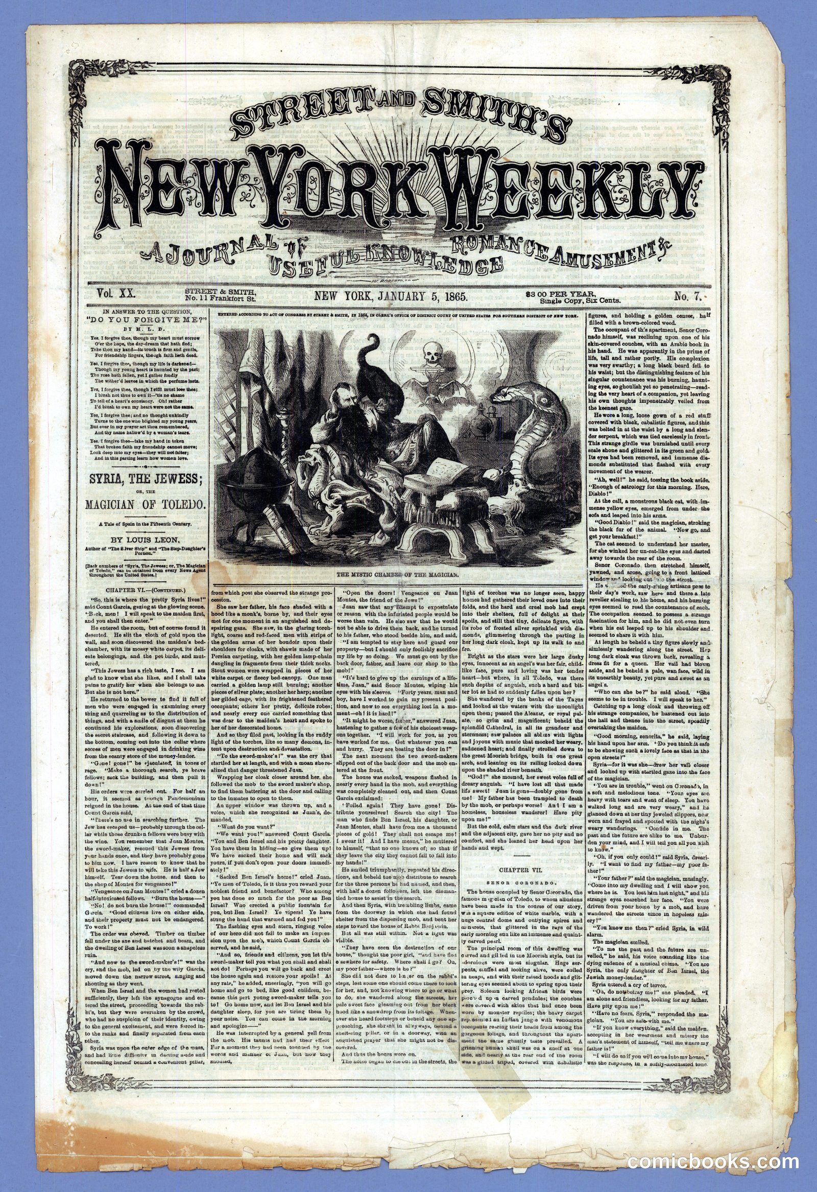 Street and Smith's New York Weekly