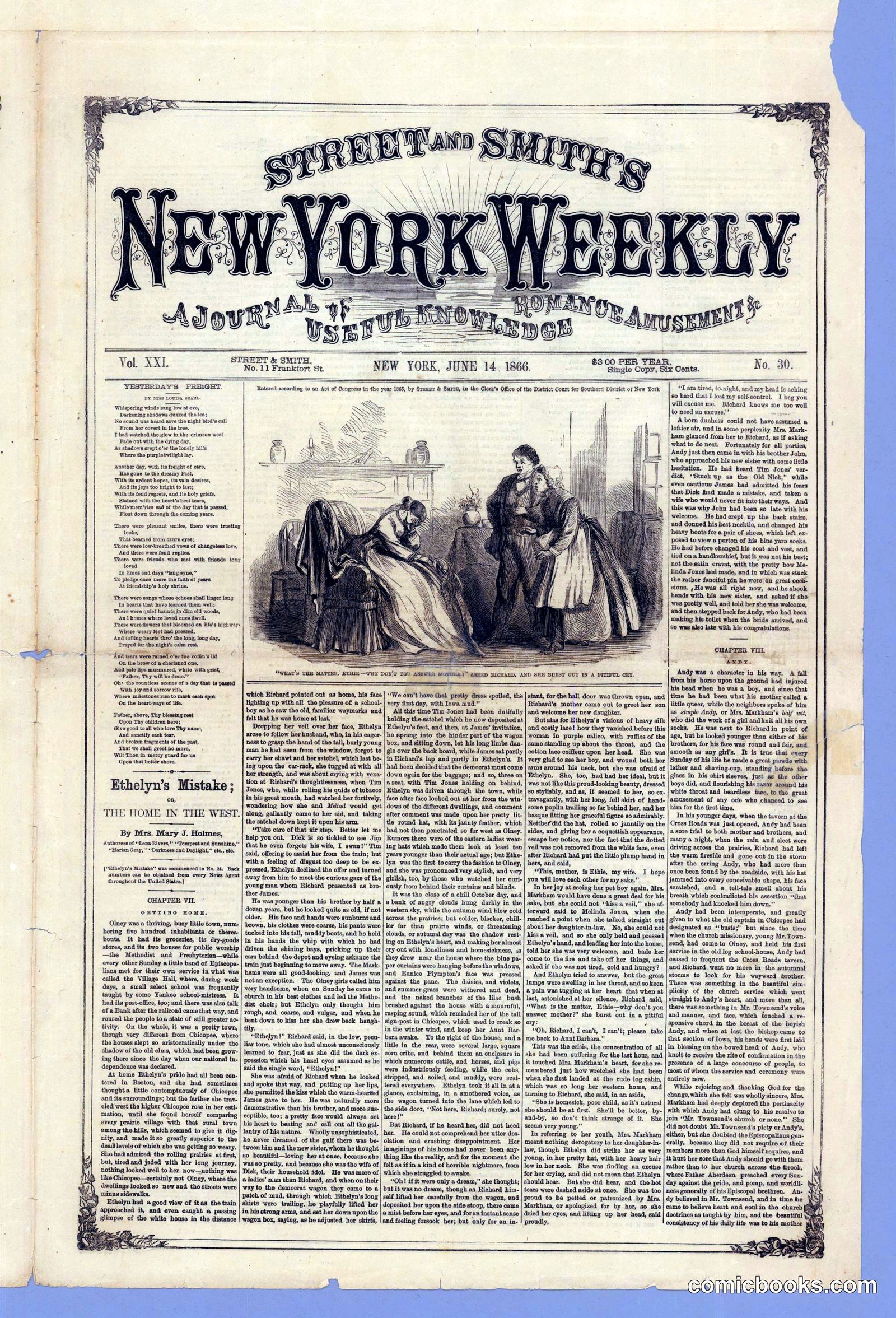 Street and Smith's New York Weekly