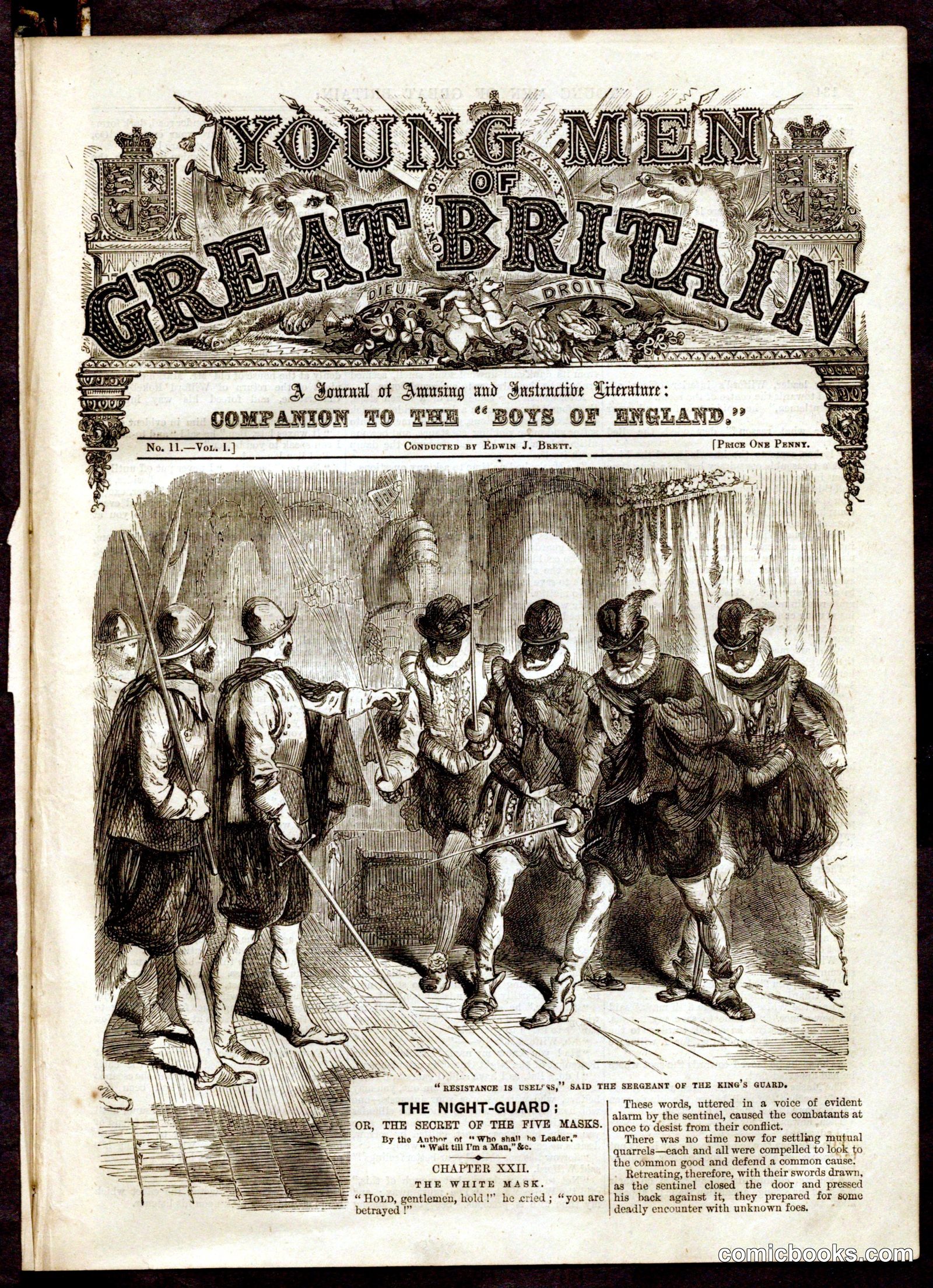 Young Men of Great Britain, No. 11