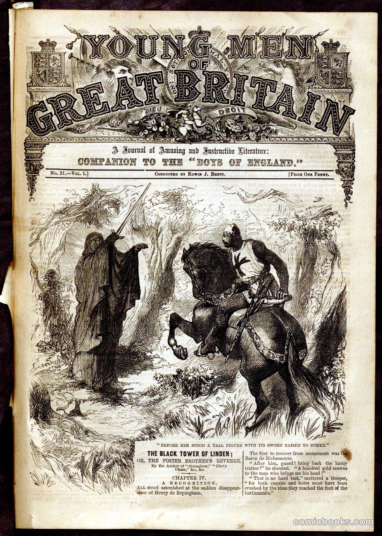 Young Men of Great Britain, No. 21
