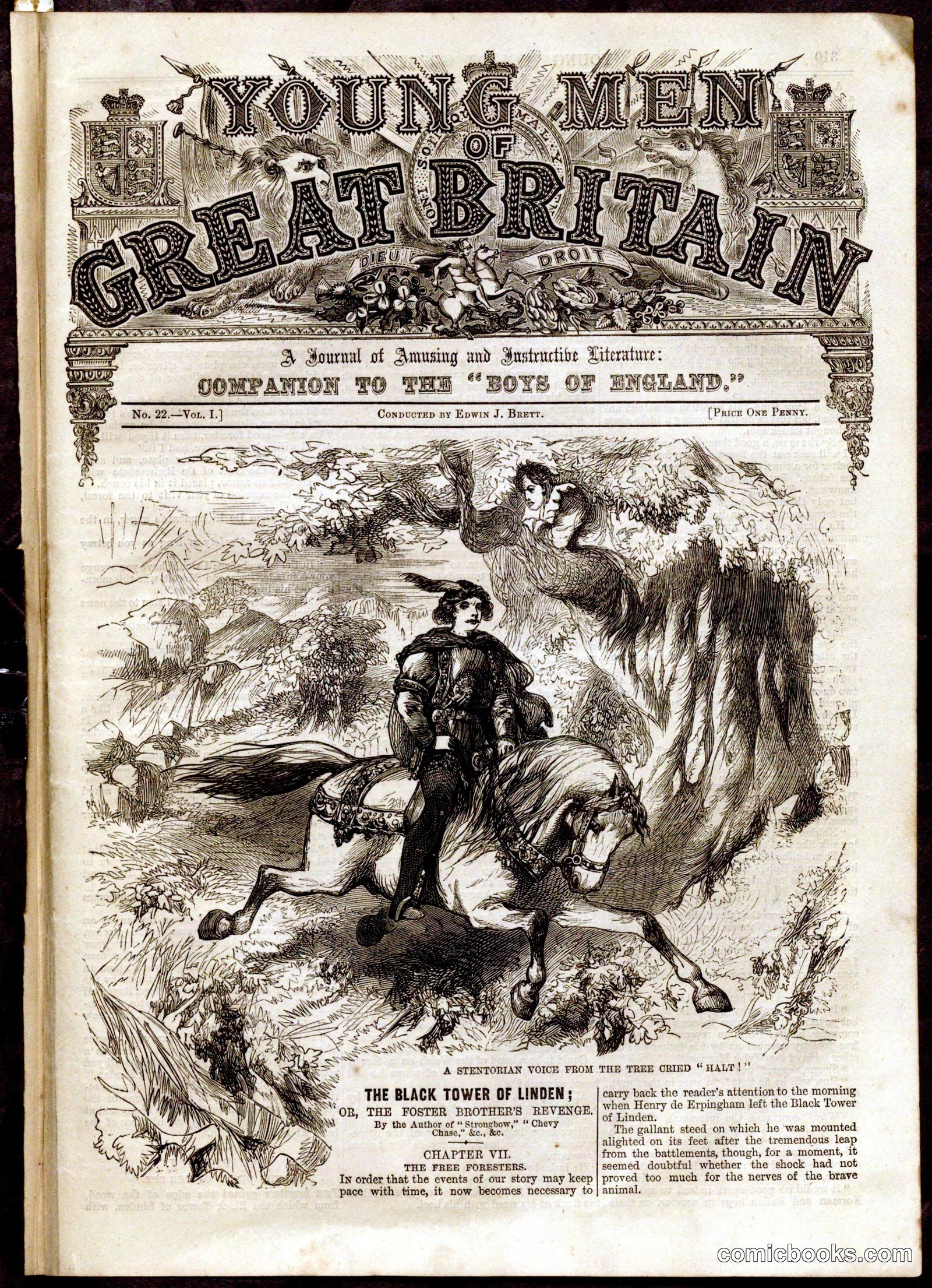 Young Men of Great Britain, No. 22