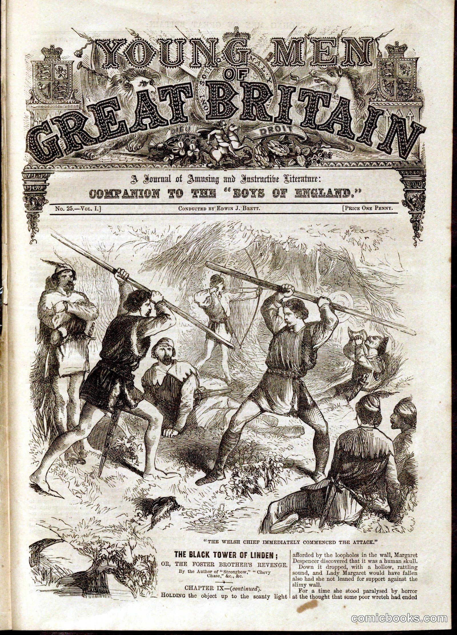 Young Men of Great Britain, No. 25