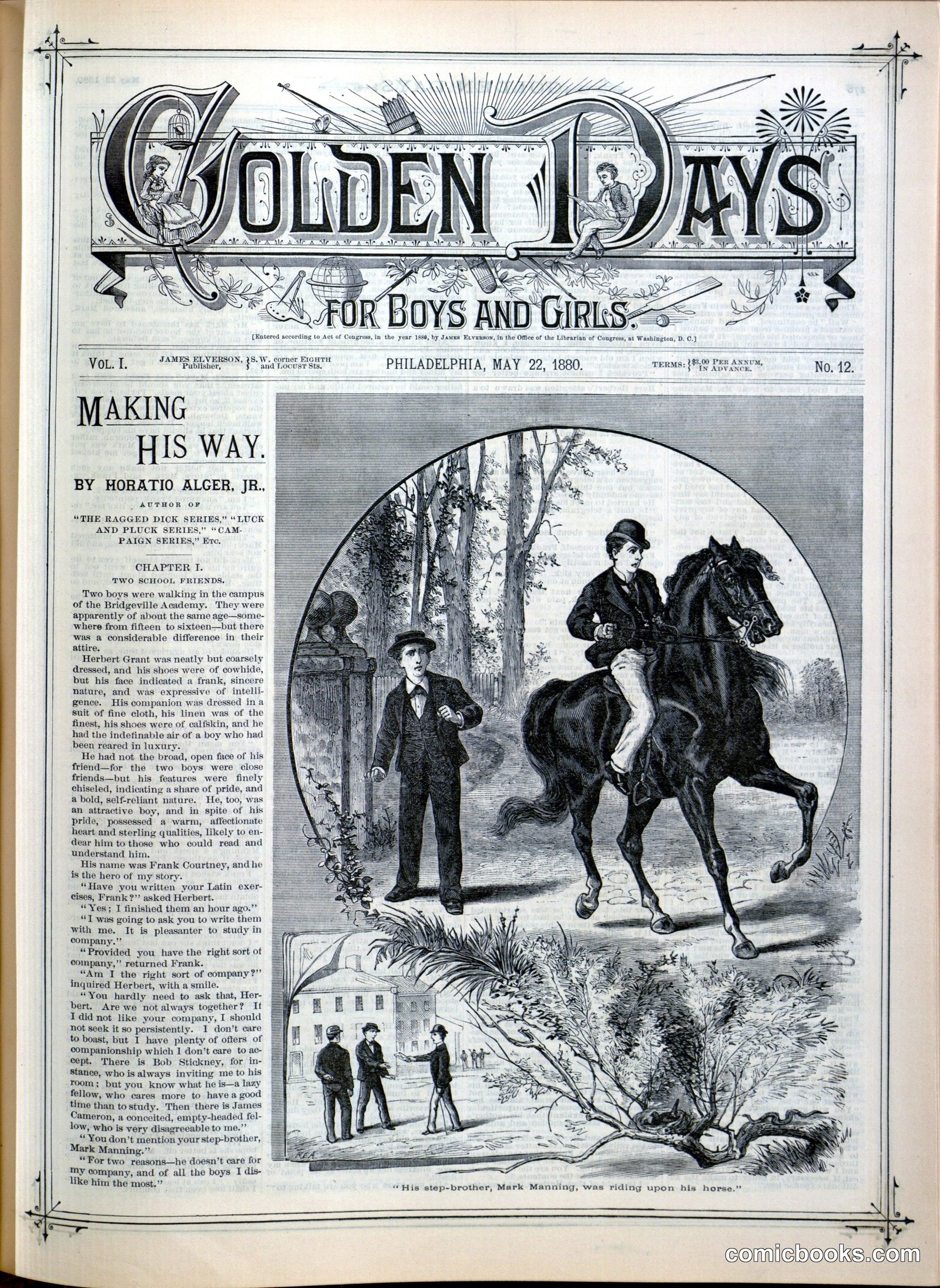 Golden Days for Boys and Girls