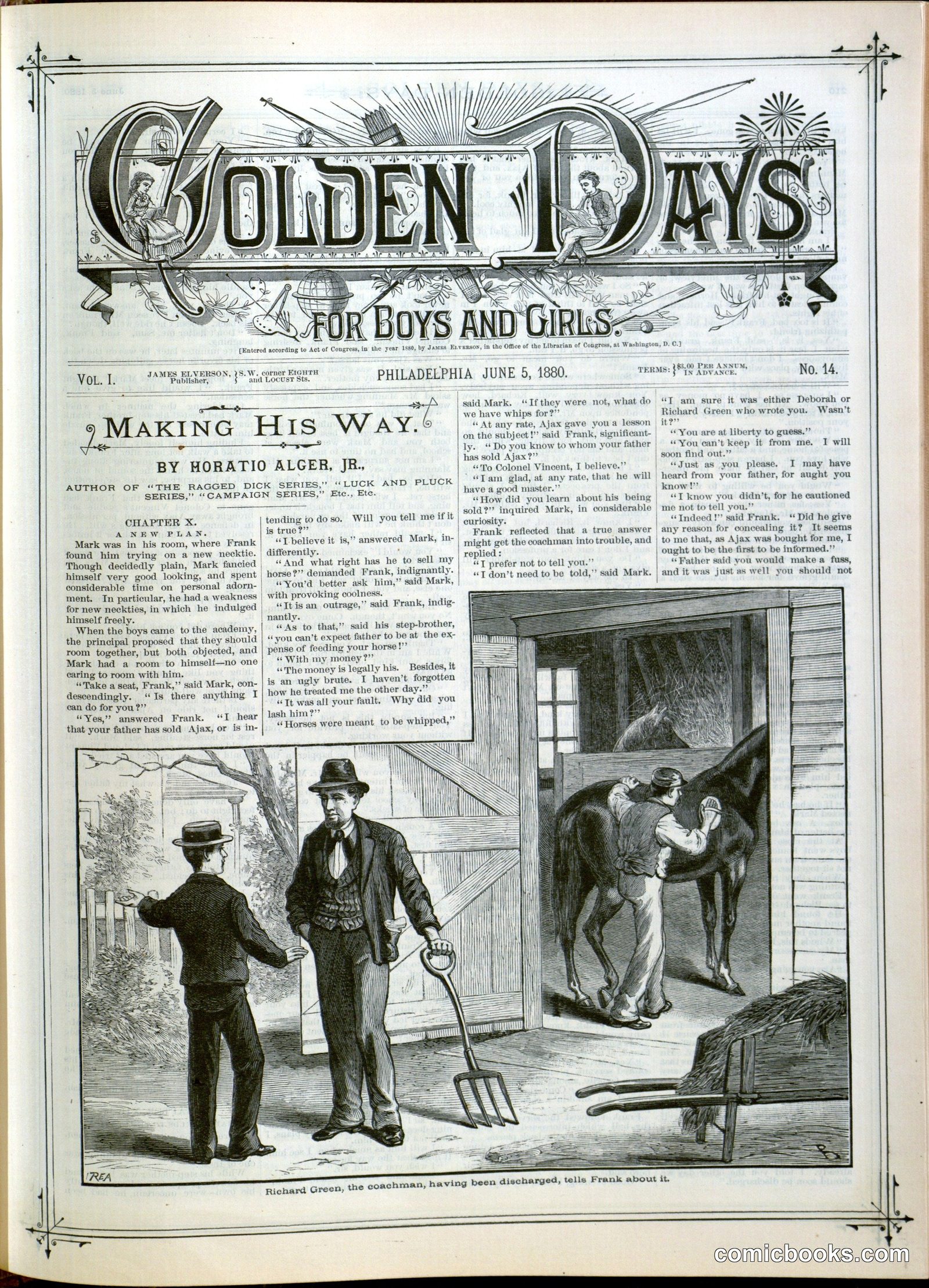 Golden Days for Boys and Girls