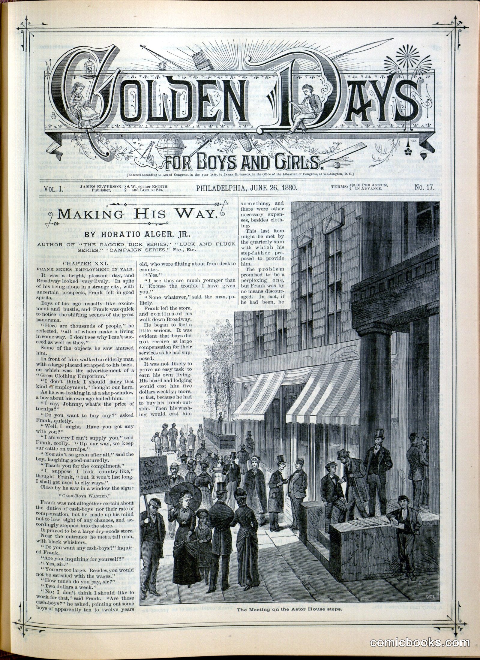 Golden Days for Boys and Girls