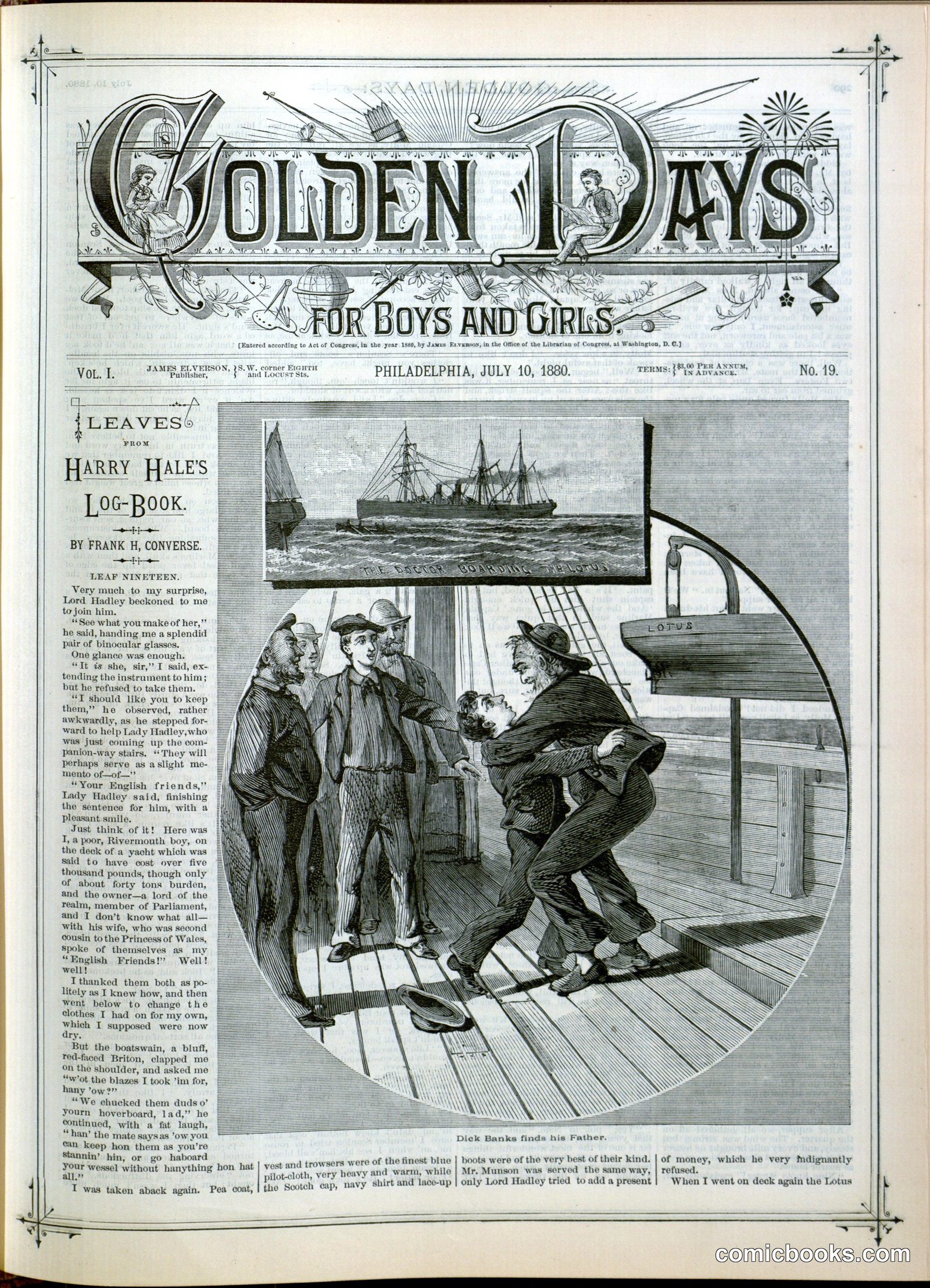 Golden Days for Boys and Girls