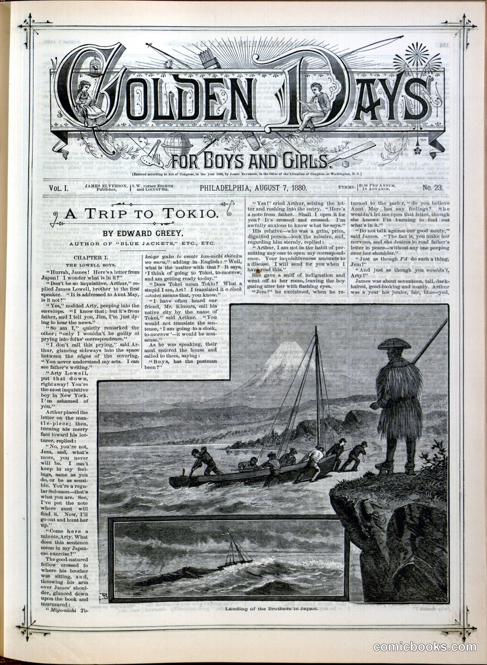 Golden Days for Boys and Girls