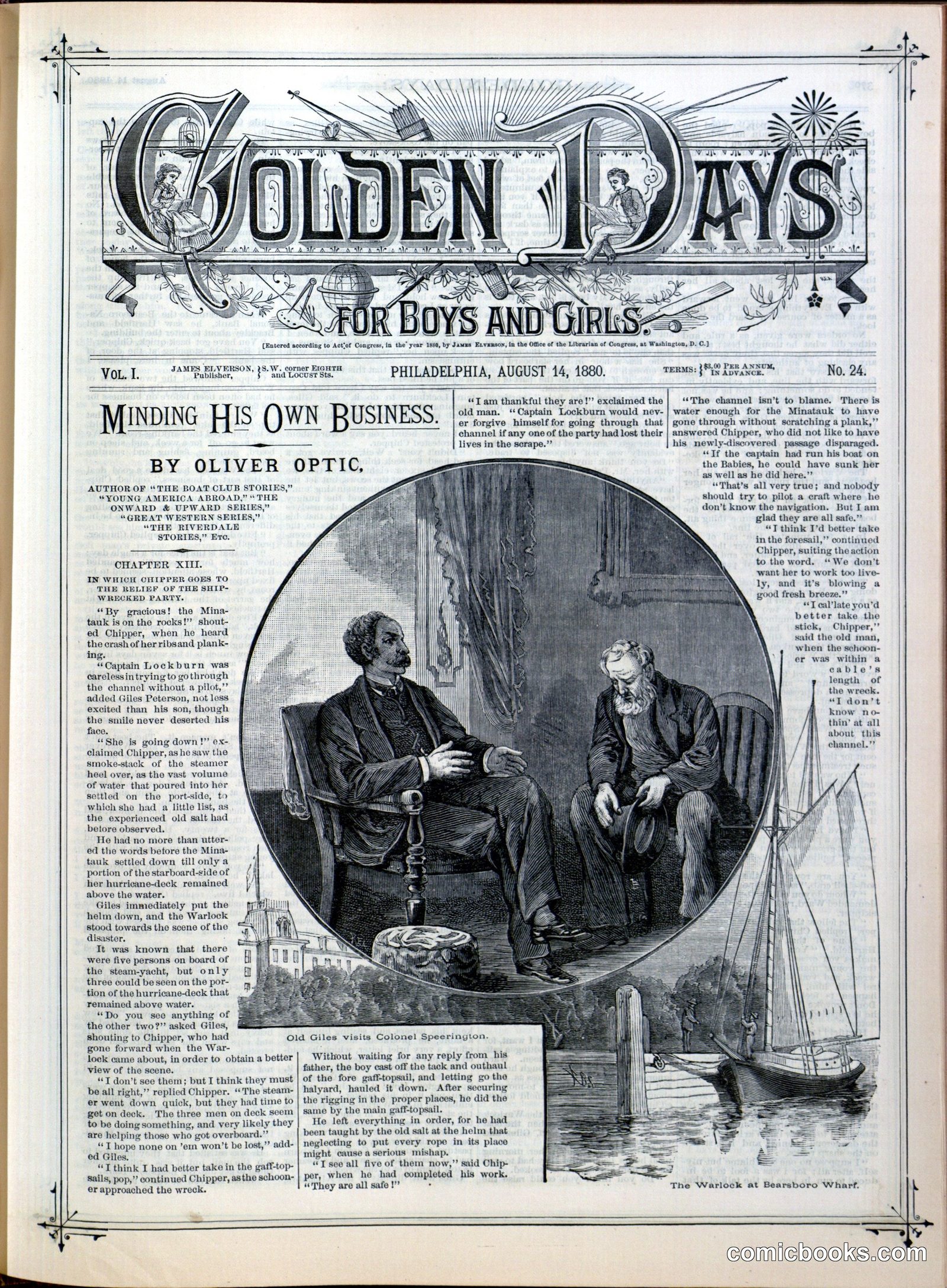 Golden Days for Boys and Girls