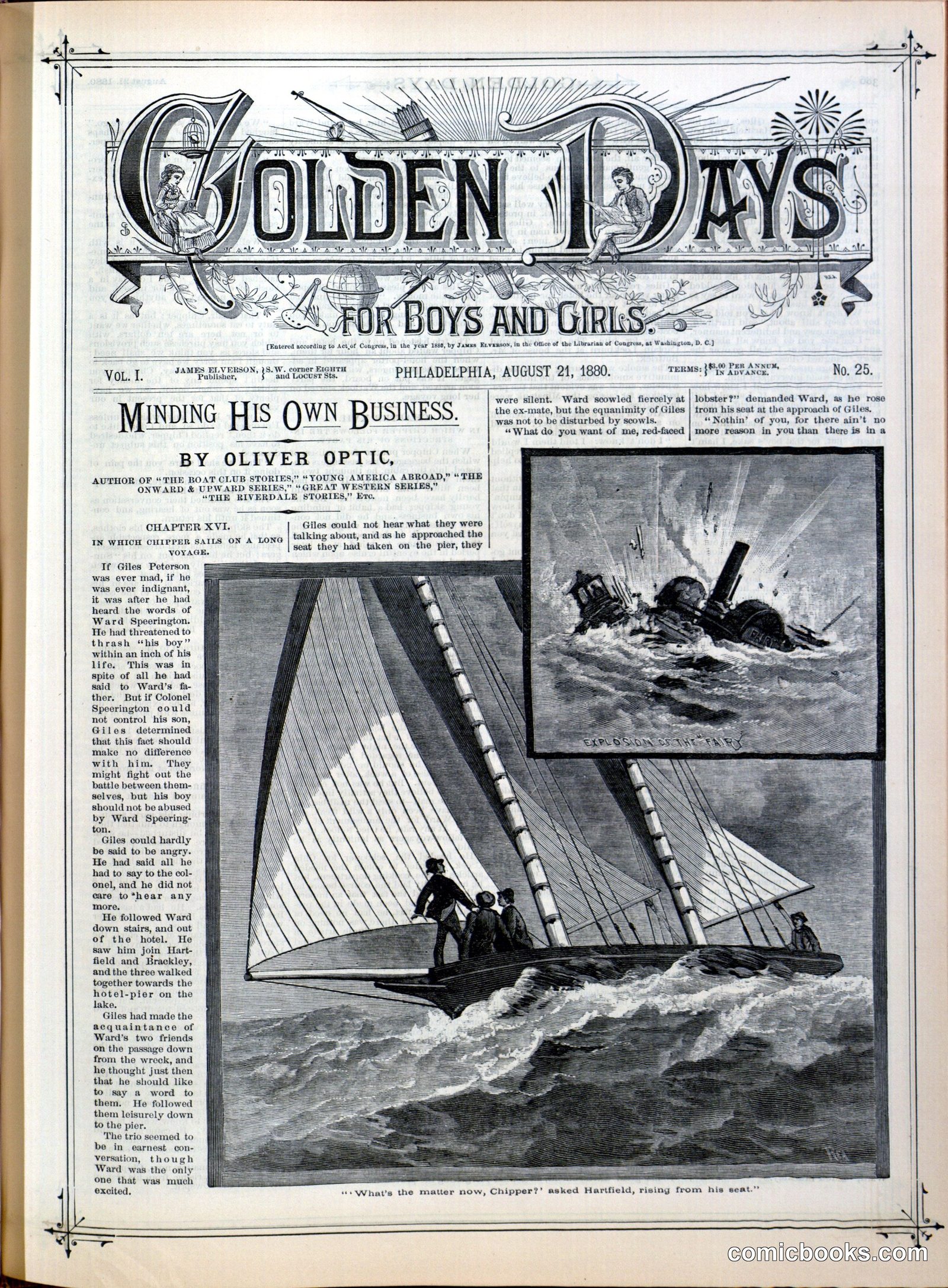 Golden Days for Boys and Girls