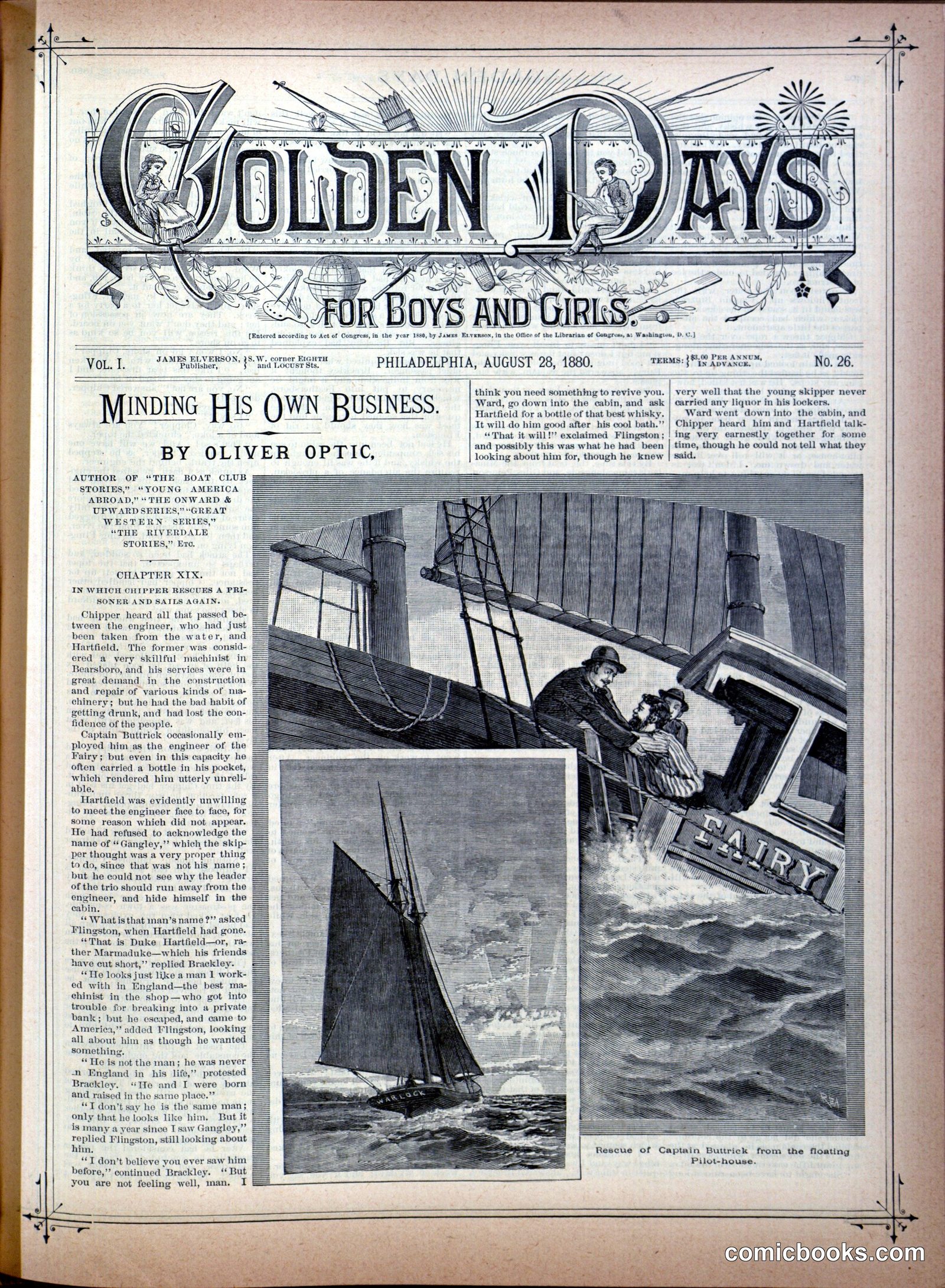 Golden Days for Boys and Girls