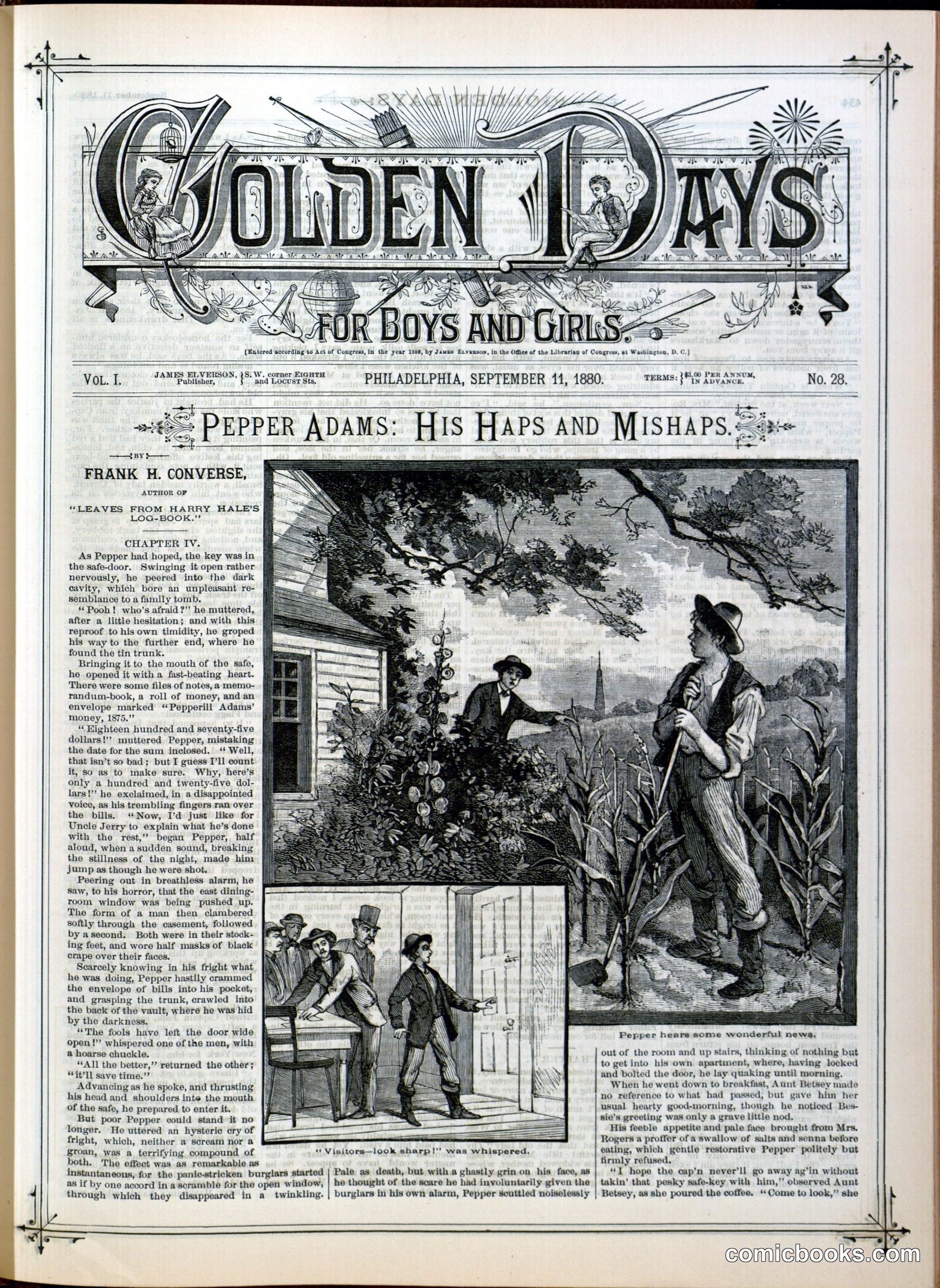 Golden Days for Boys and Girls