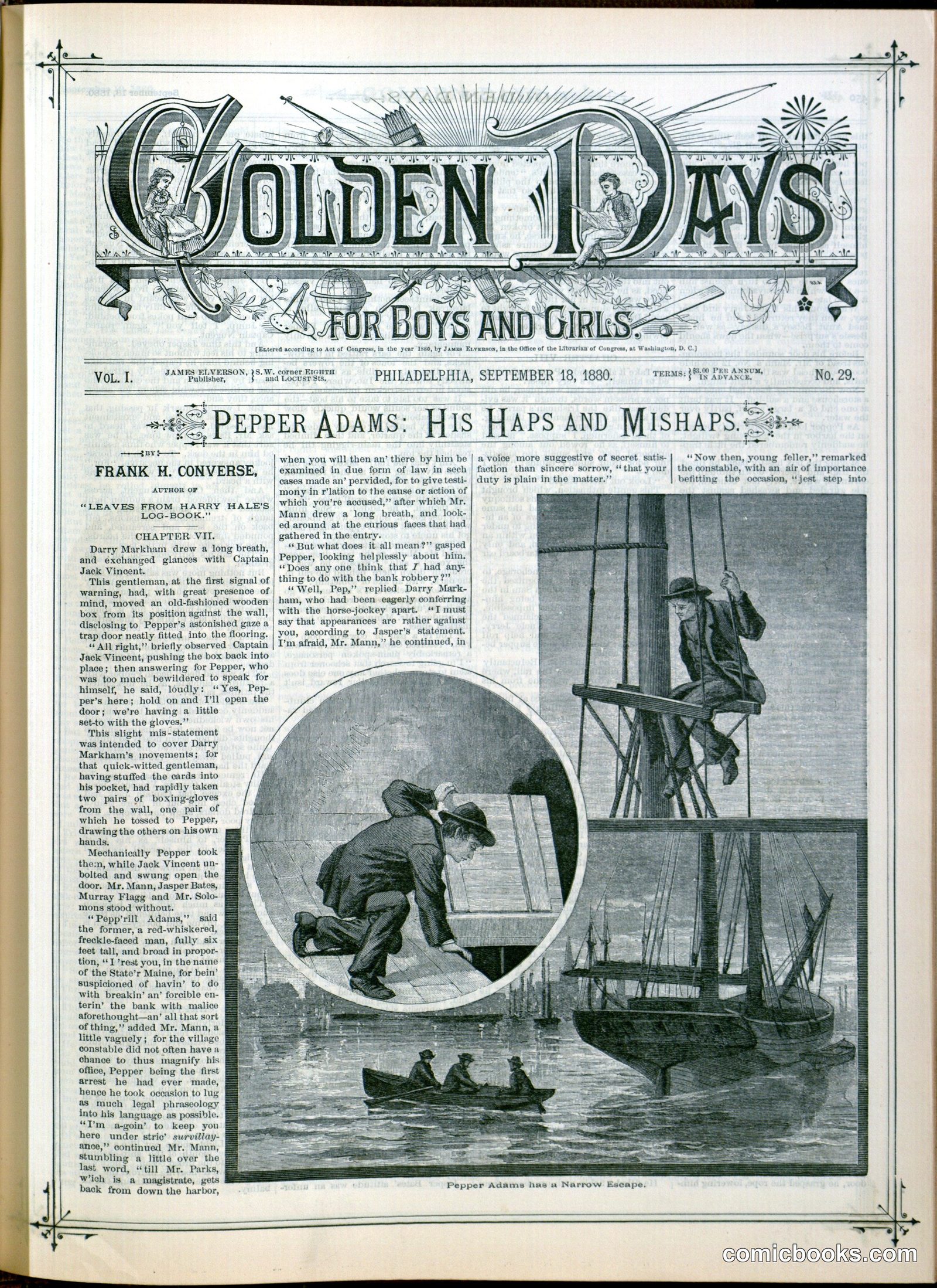 Golden Days for Boys and Girls