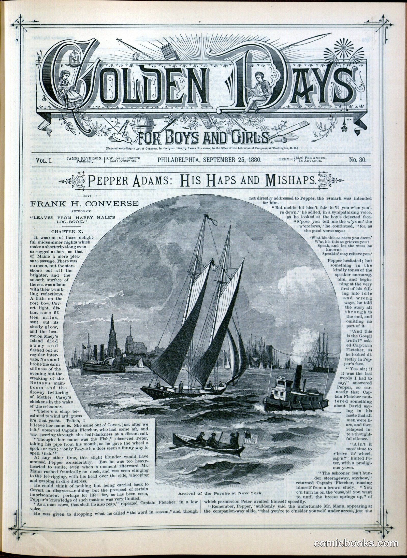 Golden Days for Boys and Girls