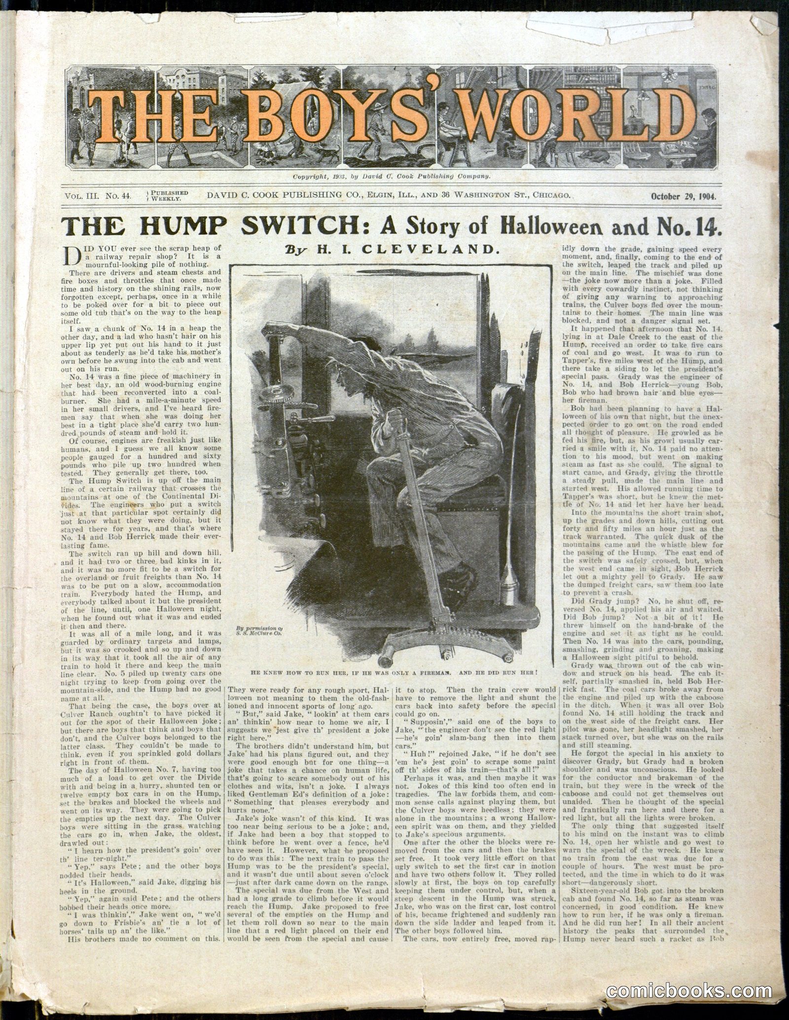 The Boys' World, Vol. III, No. 44