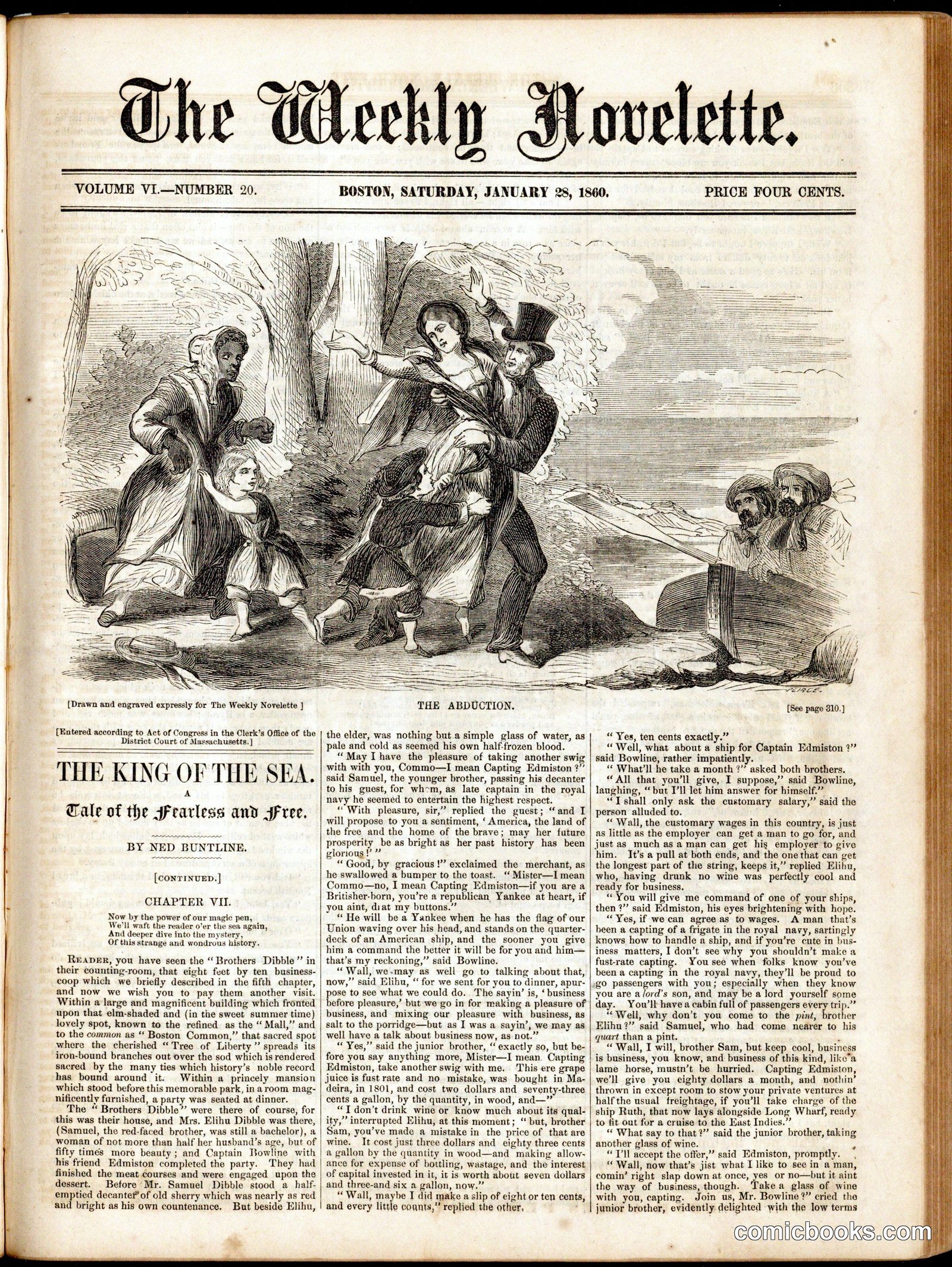 The Weekly Novelette: The King of the Sea