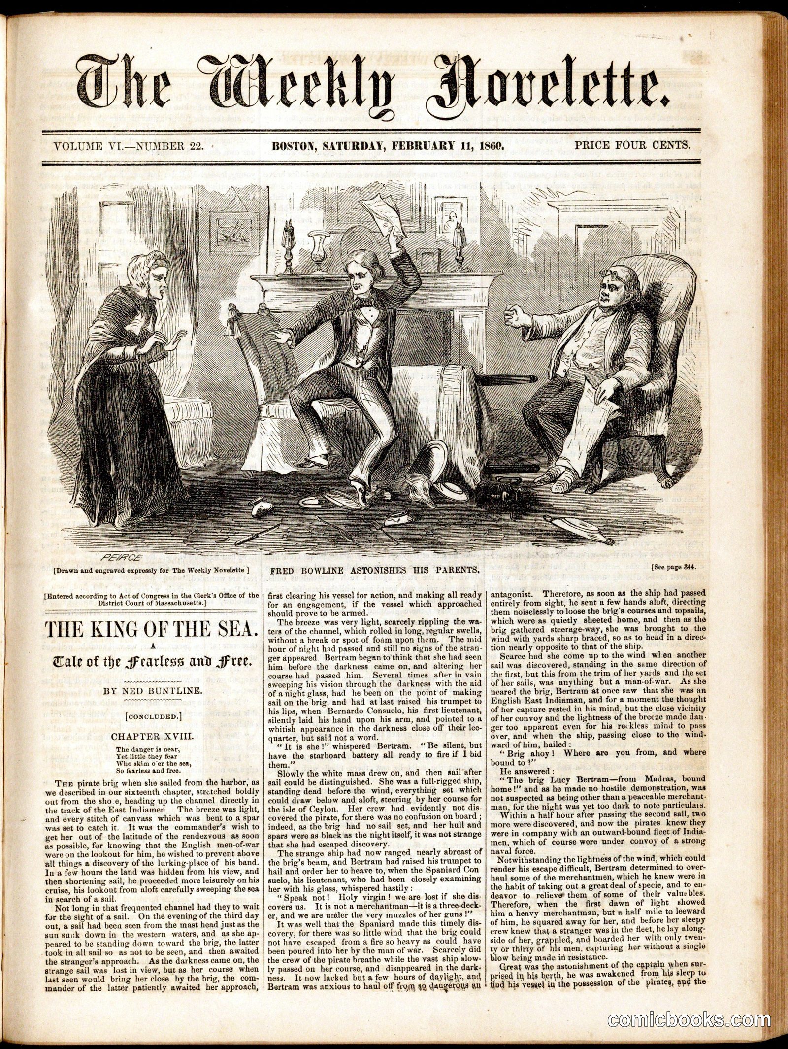 The Weekly Novelette: 'The King of the Sea'