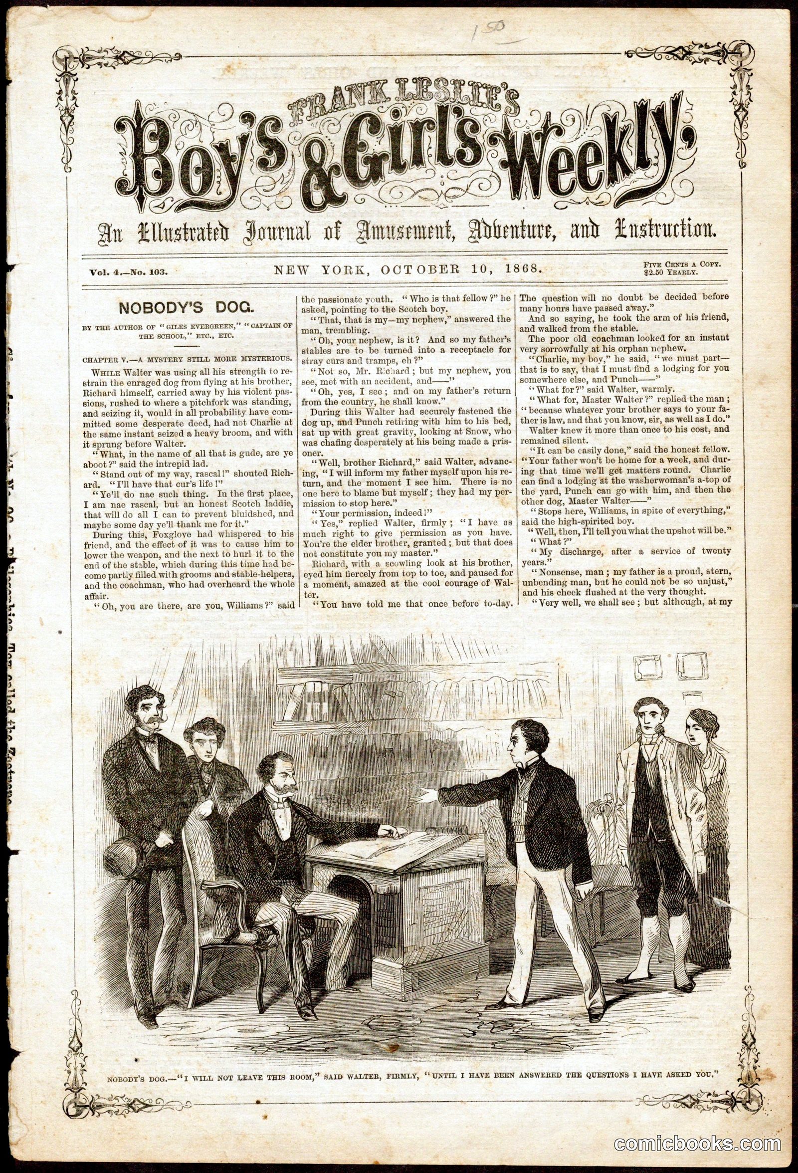 Frank Leslie's Boy's and Girl's Weekly