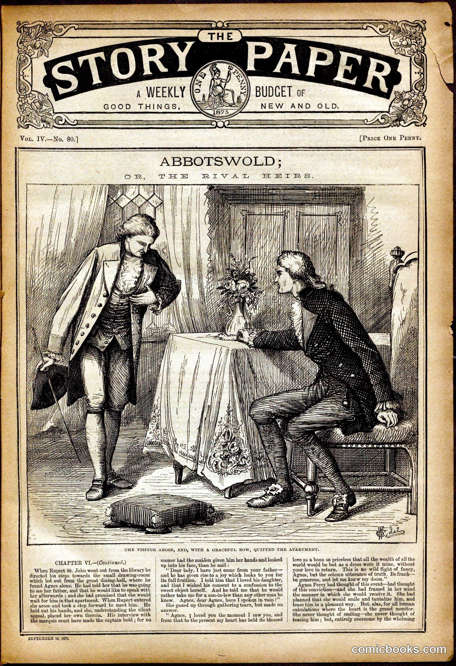 The Story Paper: Penny Fiction for the Victorian Working Class