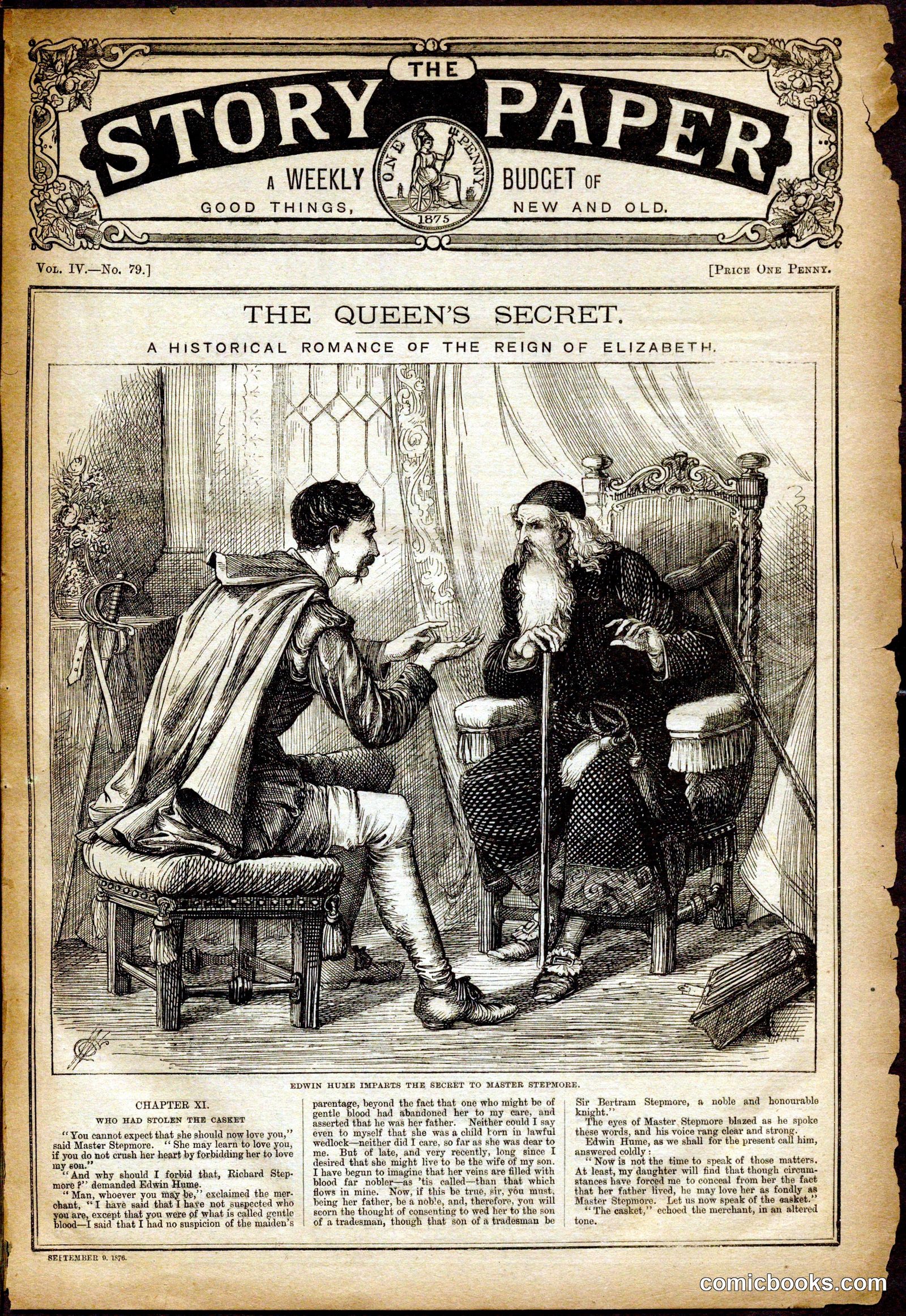 The Story Paper: 'The Queen's Secret'