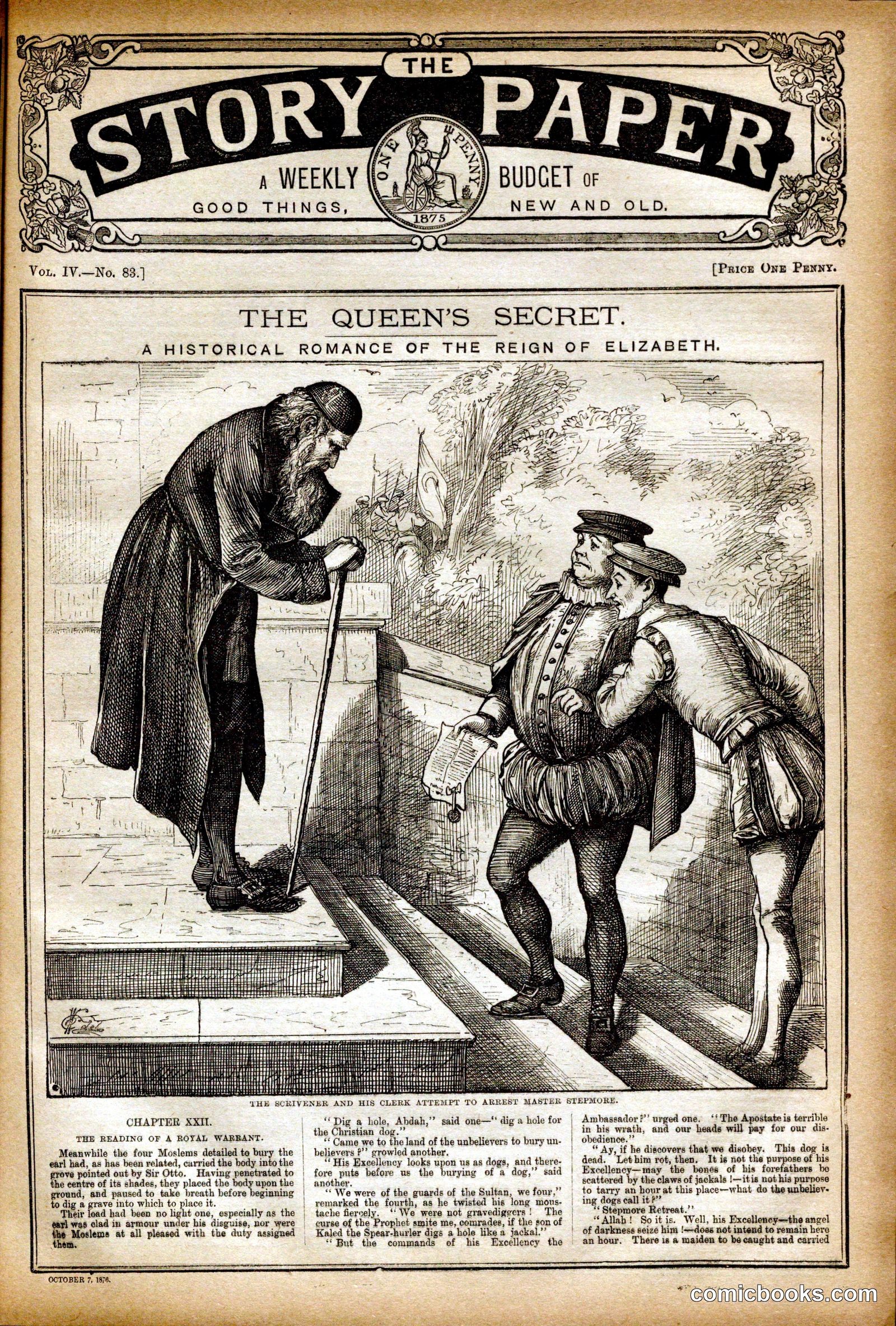 The Story Paper: 'The Queen's Secret'