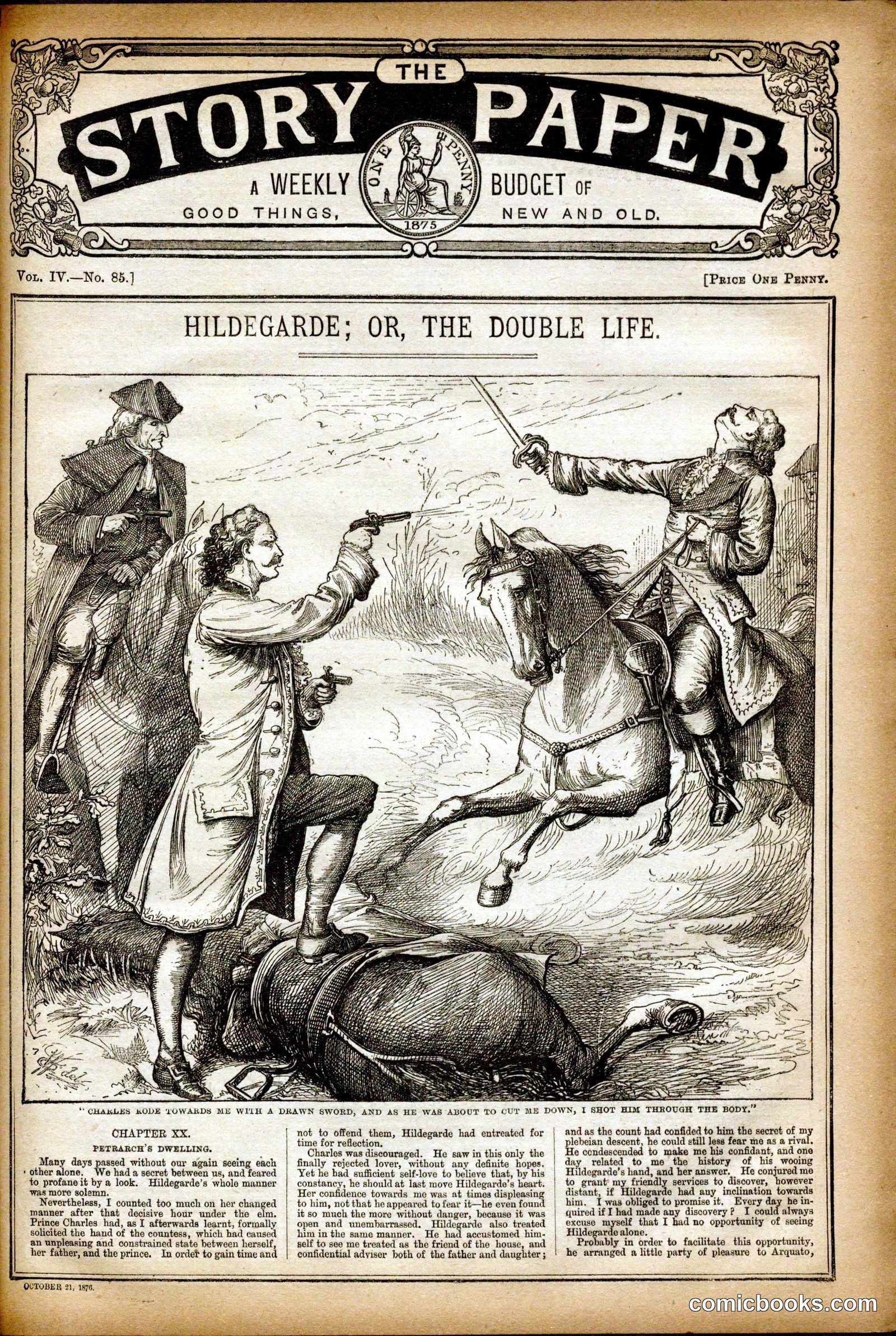 The Story Paper: Hildegarde; or, The Double Life