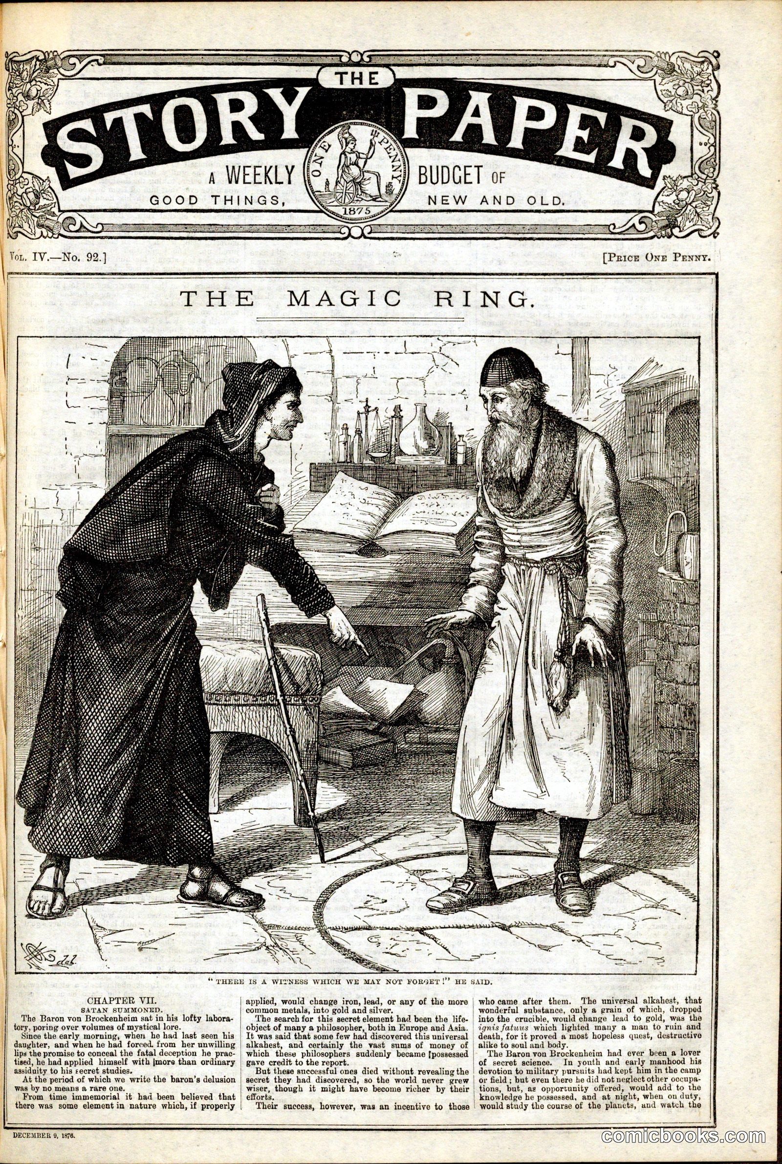 The Story Paper: 'The Magic Ring'