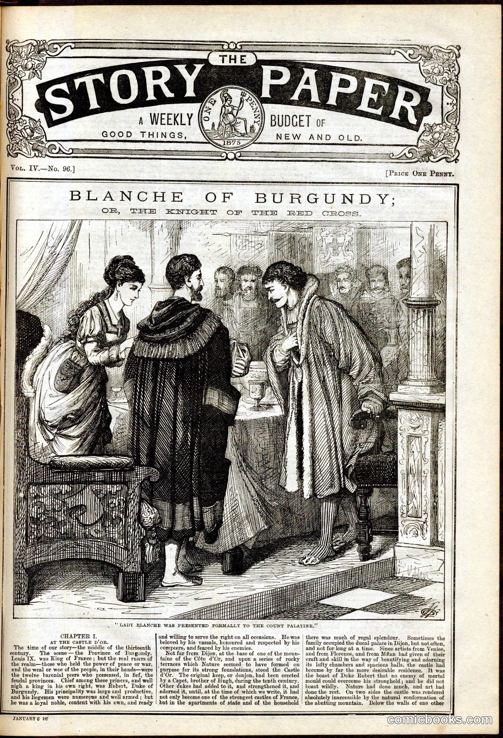 The Story Paper: Blanche of Burgundy