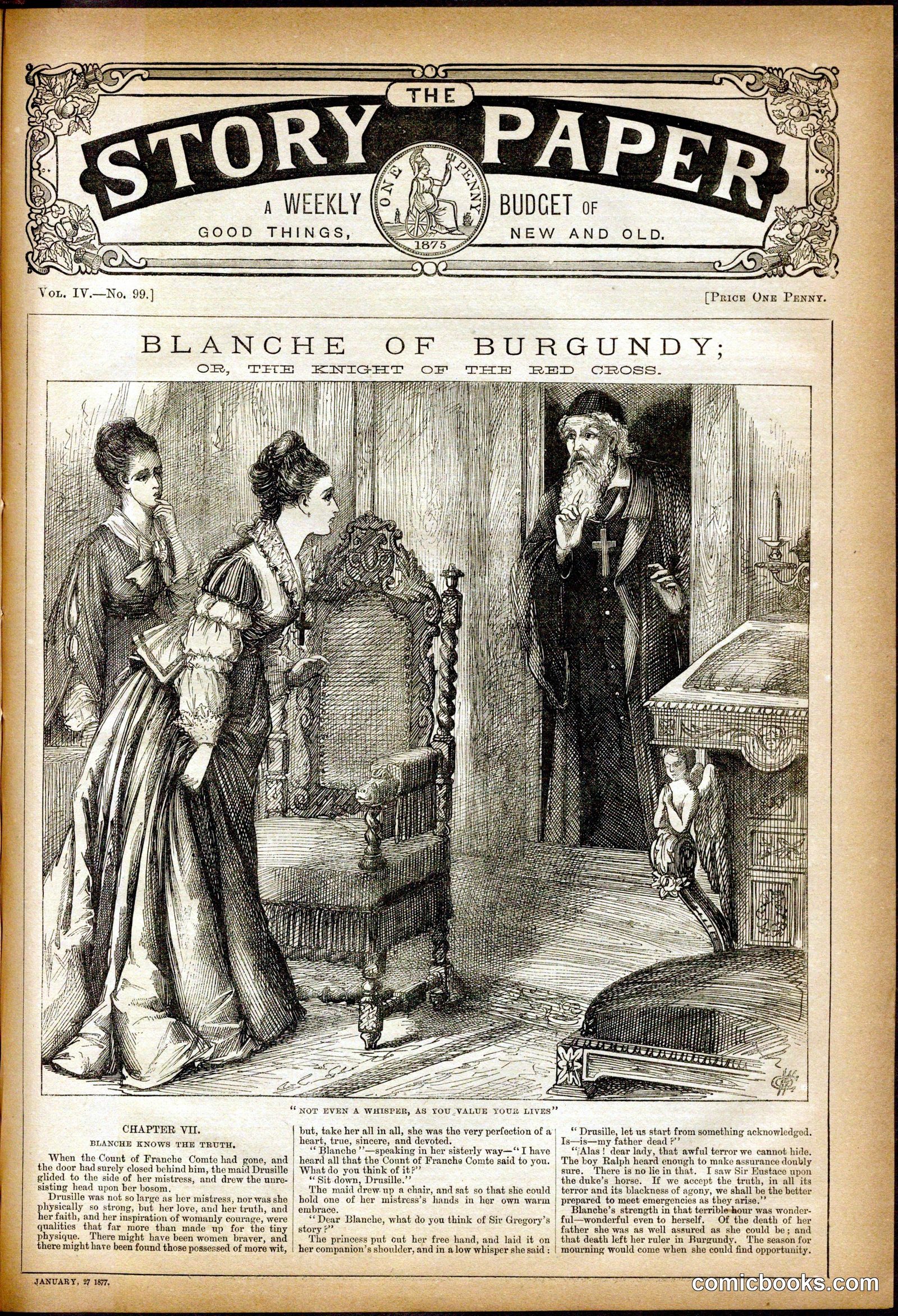 The Story Paper: Blanche of Burgundy
