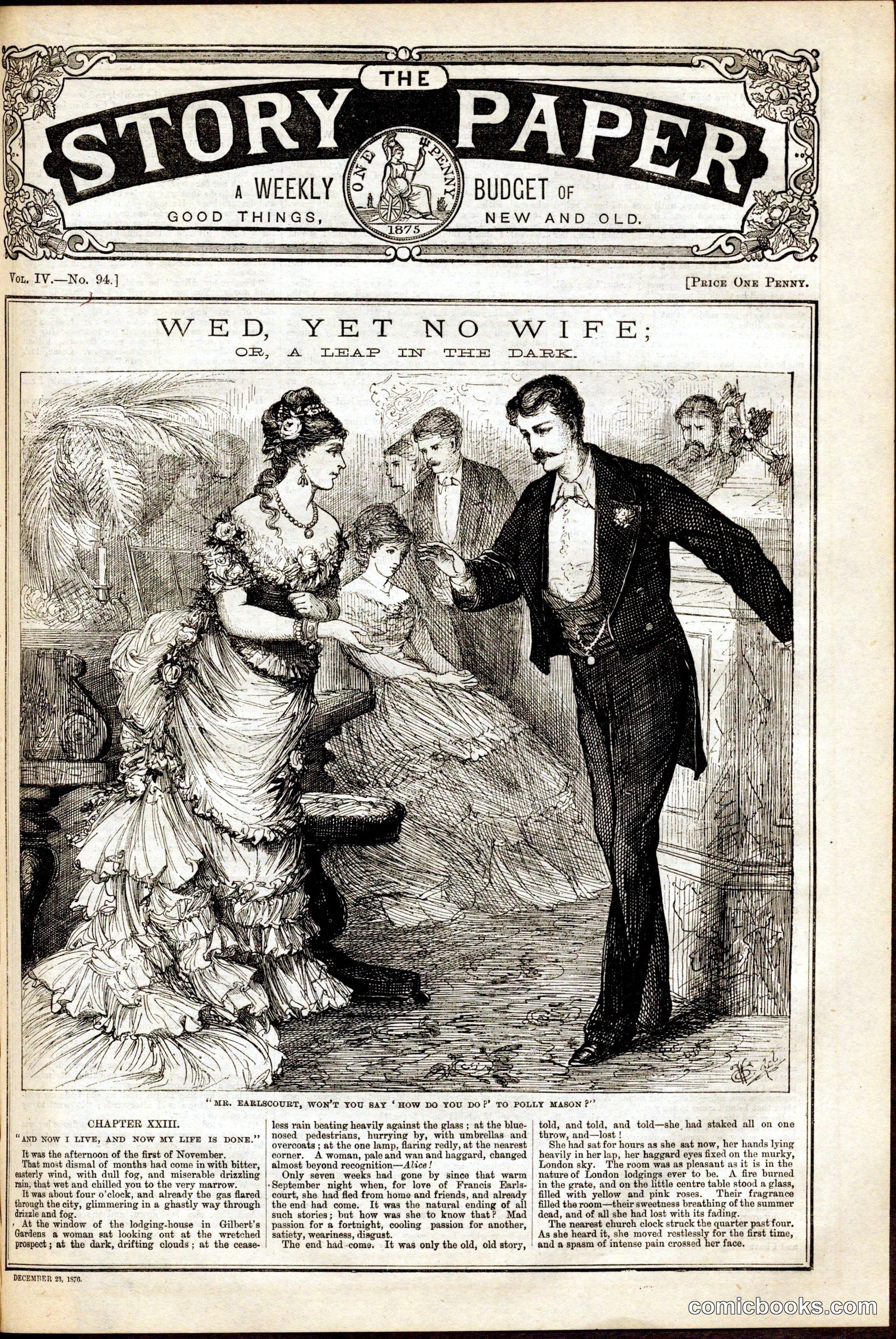 The Story Paper: Victorian Serialized Fiction