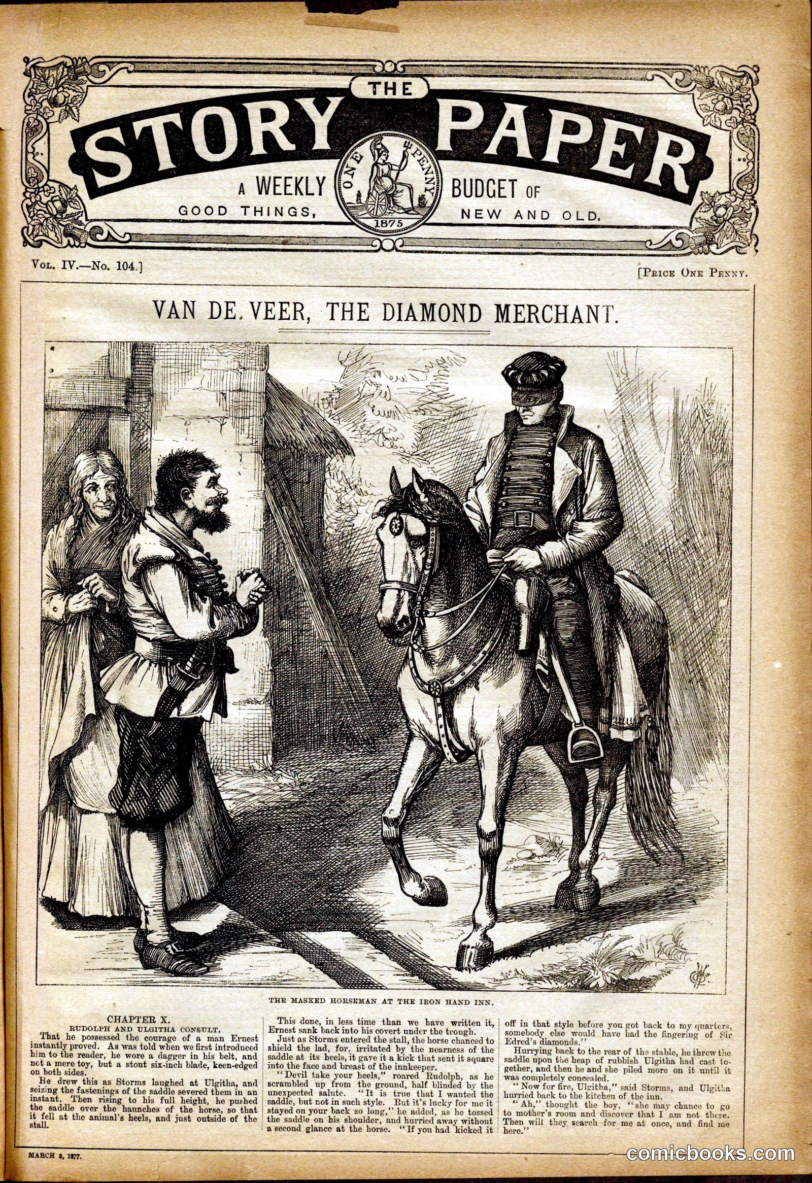 The Story Paper: Van de Veer, the Diamond Merchant