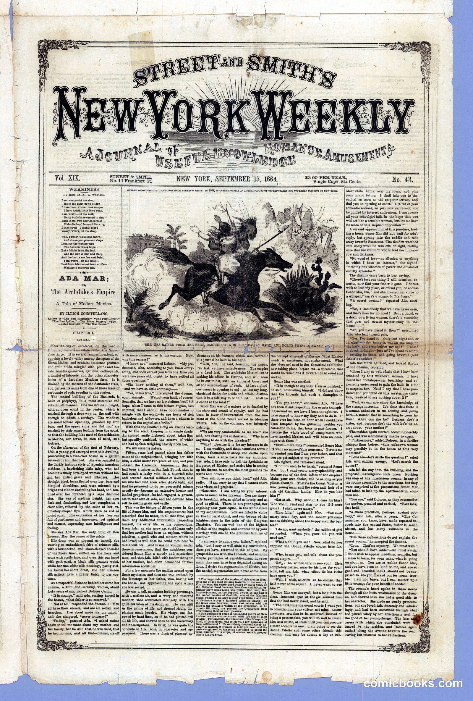 Street & Smith's New York Weekly