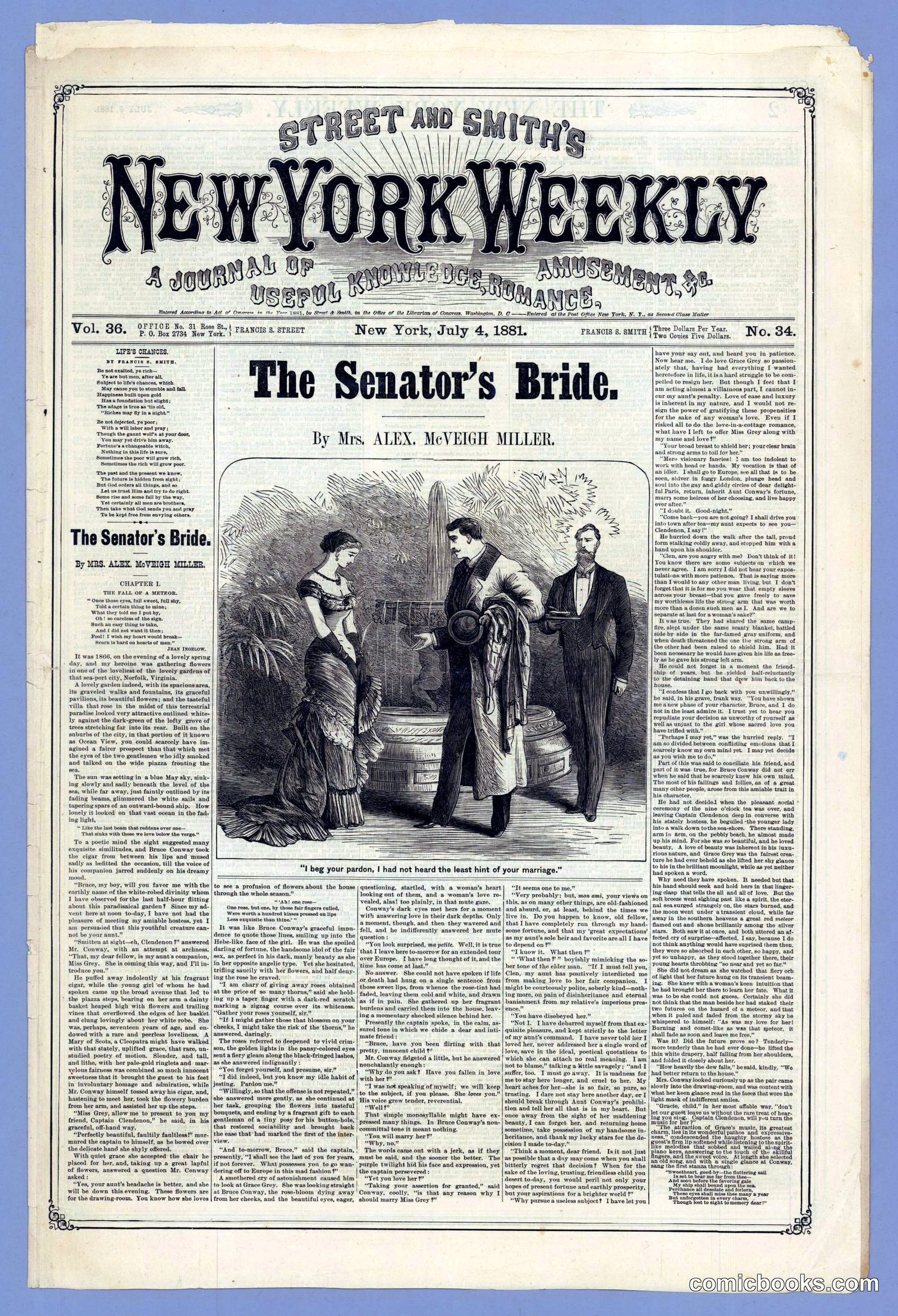 Street and Smith's New York Weekly