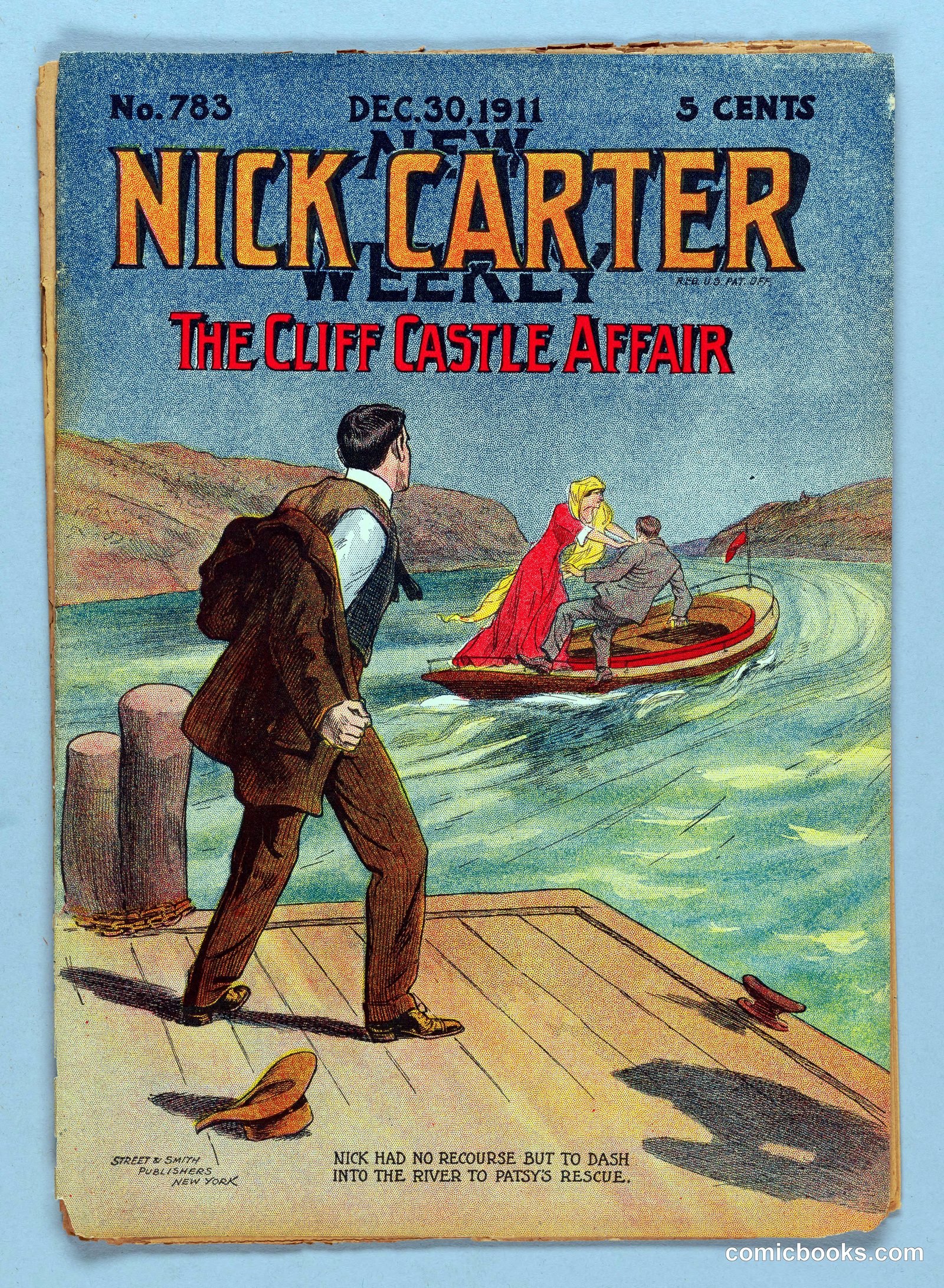 Nick Carter Weekly: The Cliff Castle Affair