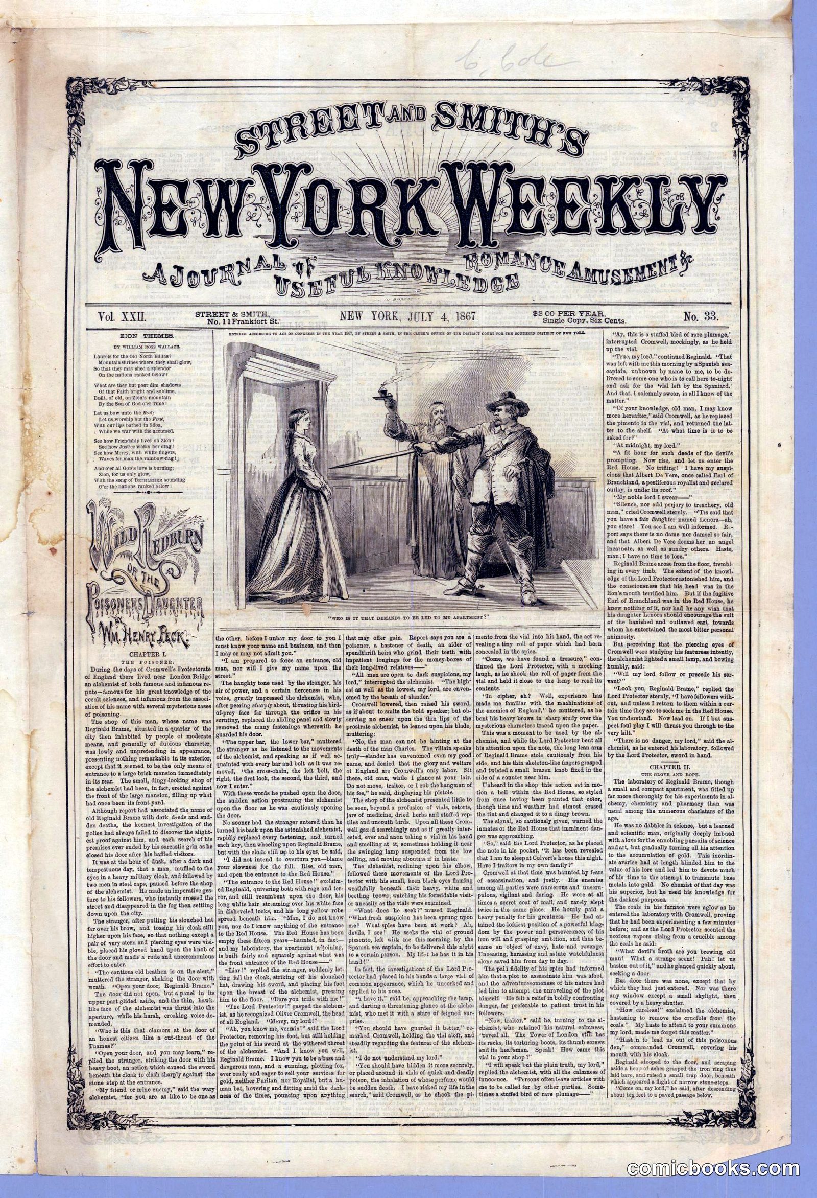 Street & Smith's New York Weekly