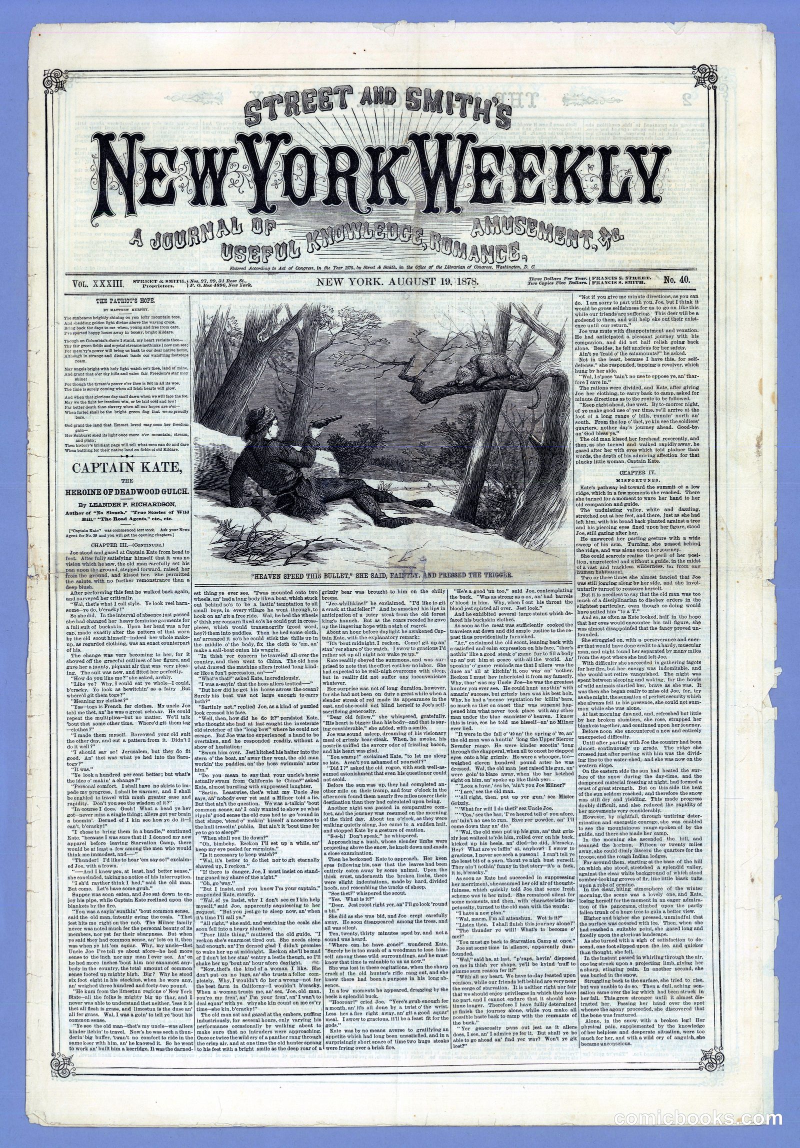 Street and Smith's New York Weekly