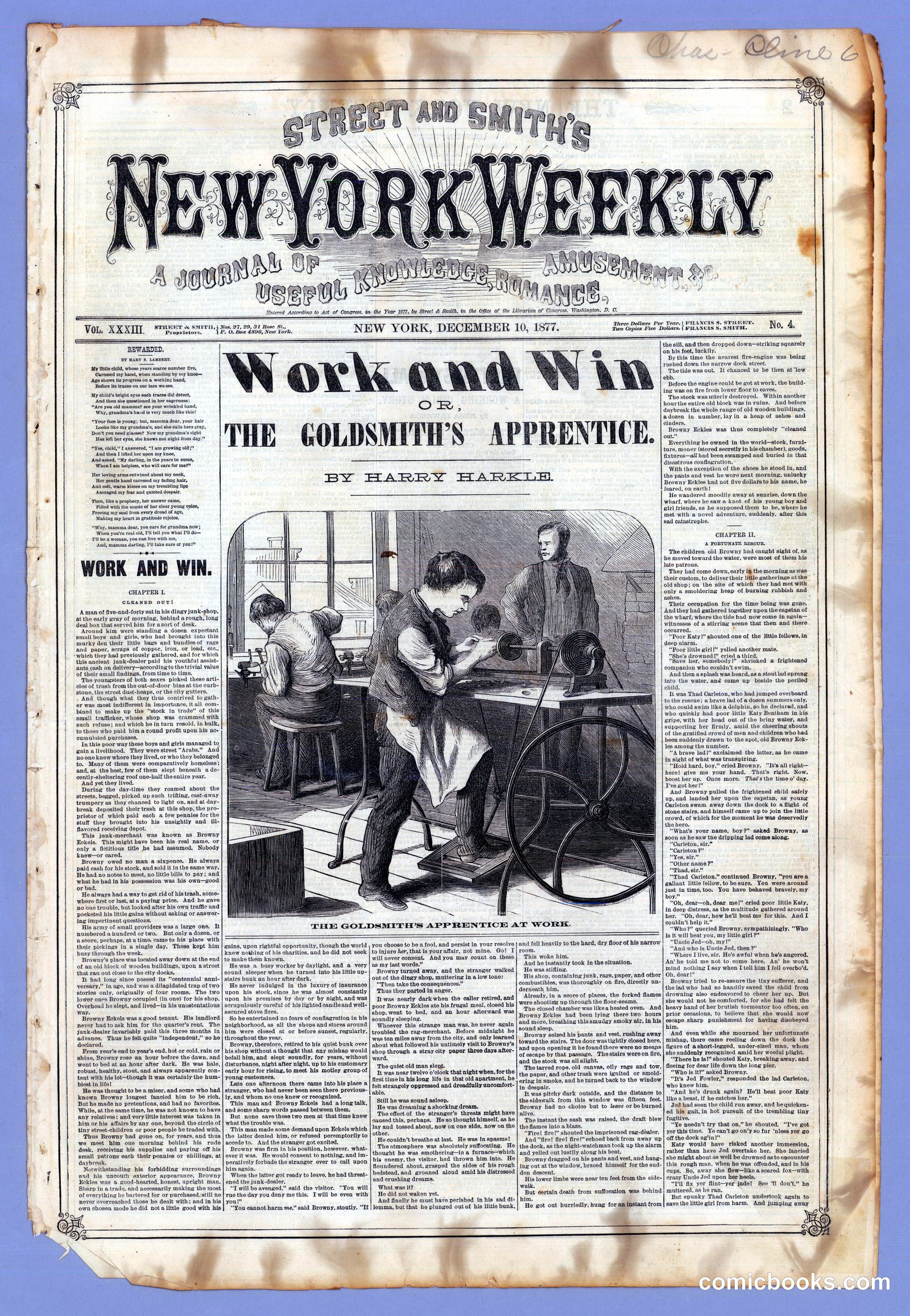 Street & Smith's New York Weekly