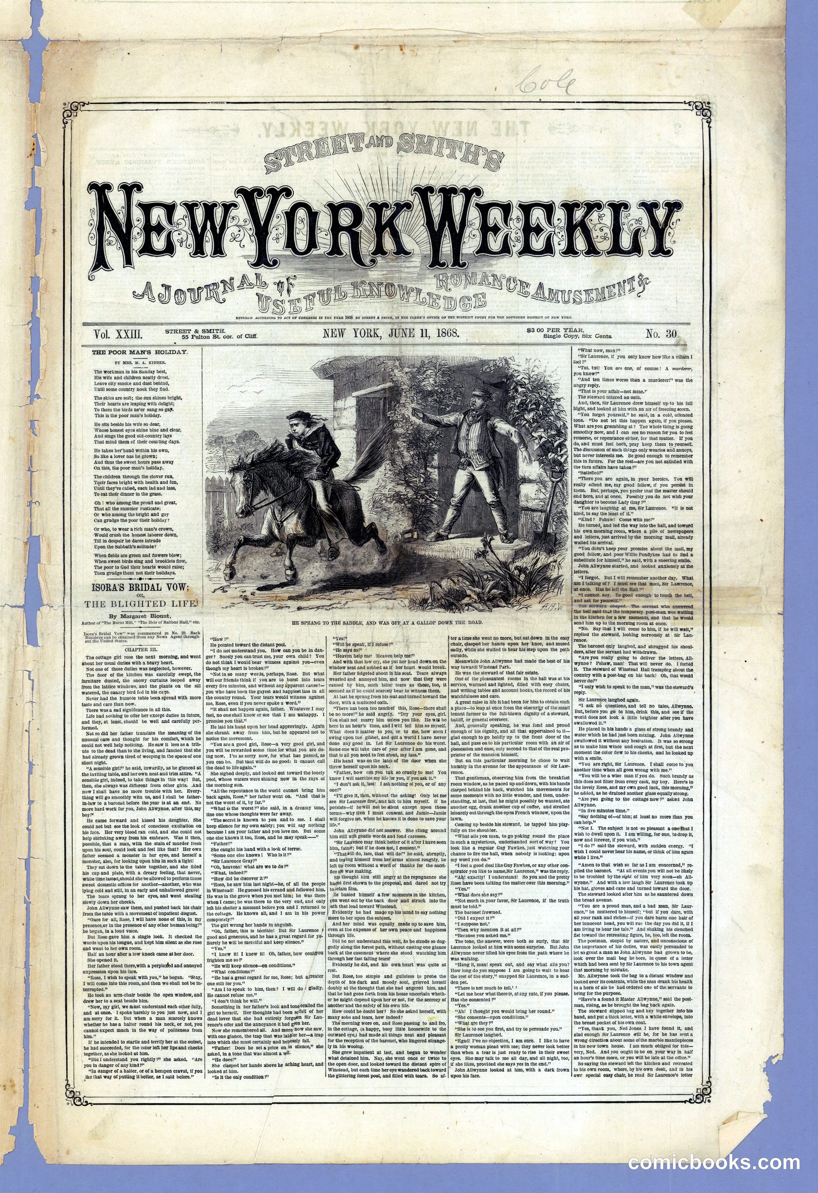 Street & Smith's New York Weekly