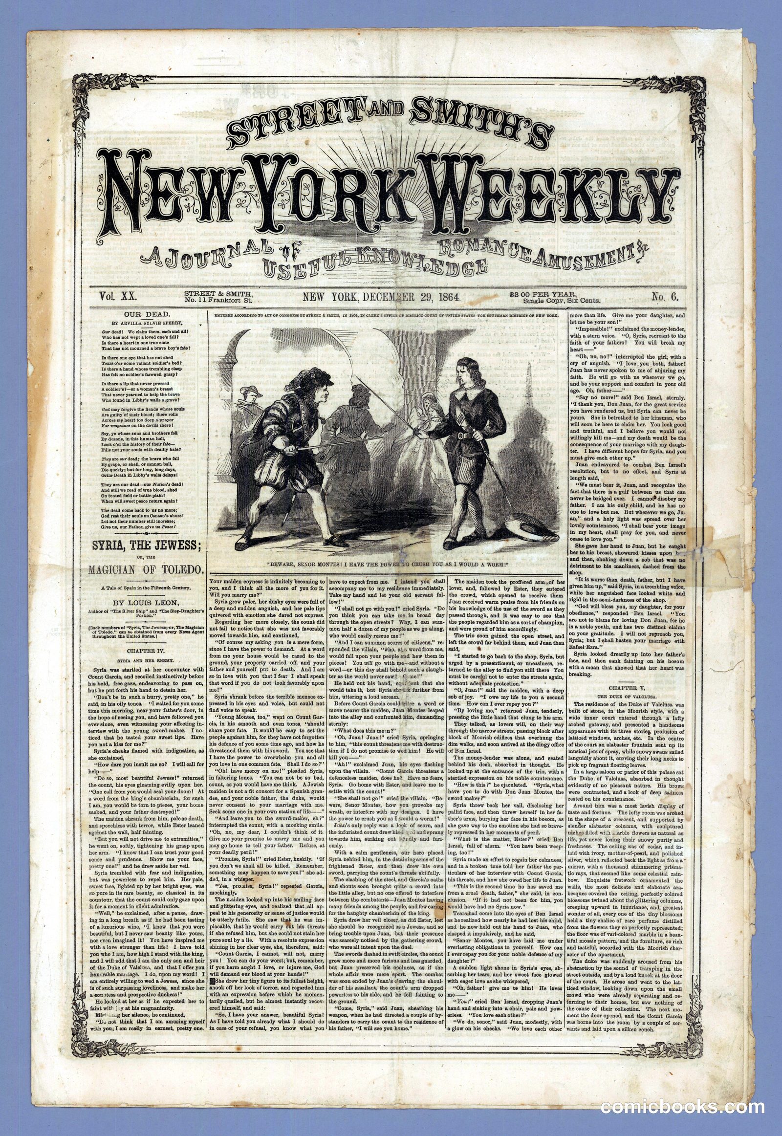 Street & Smith's New York Weekly
