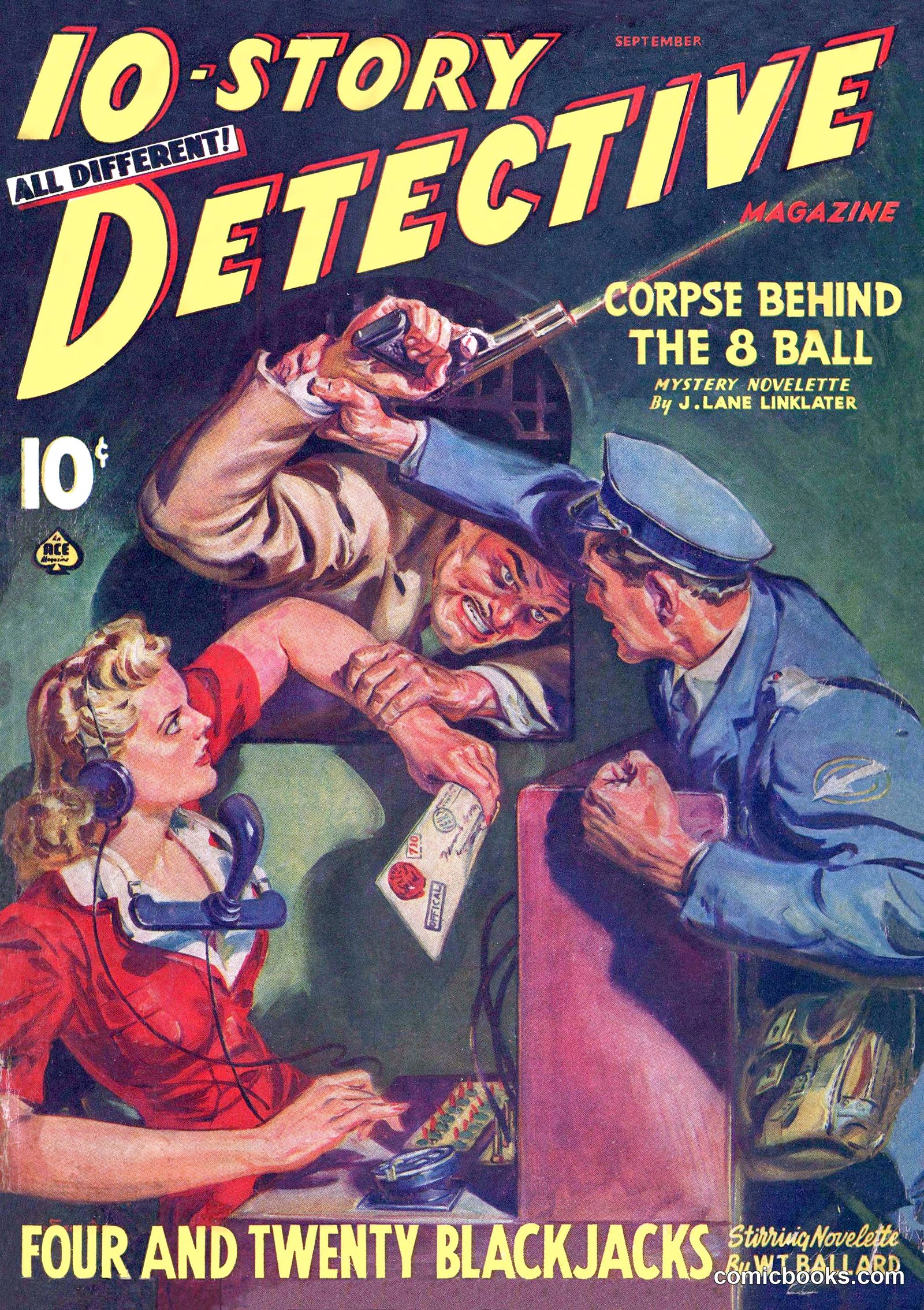 10-Story Detective, September 1941