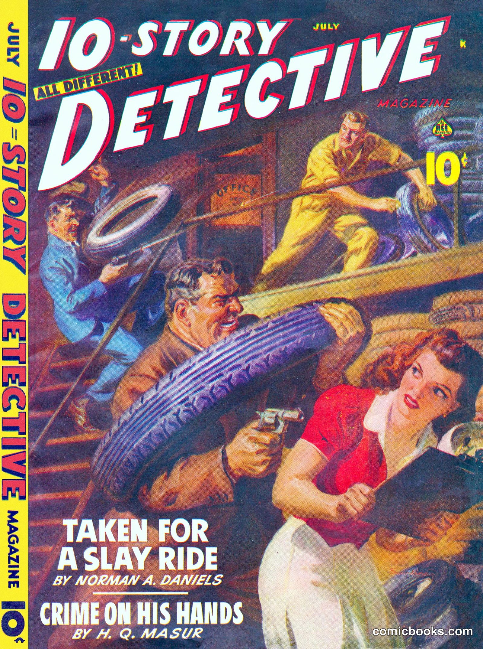 10-Story Detective, July 1942
