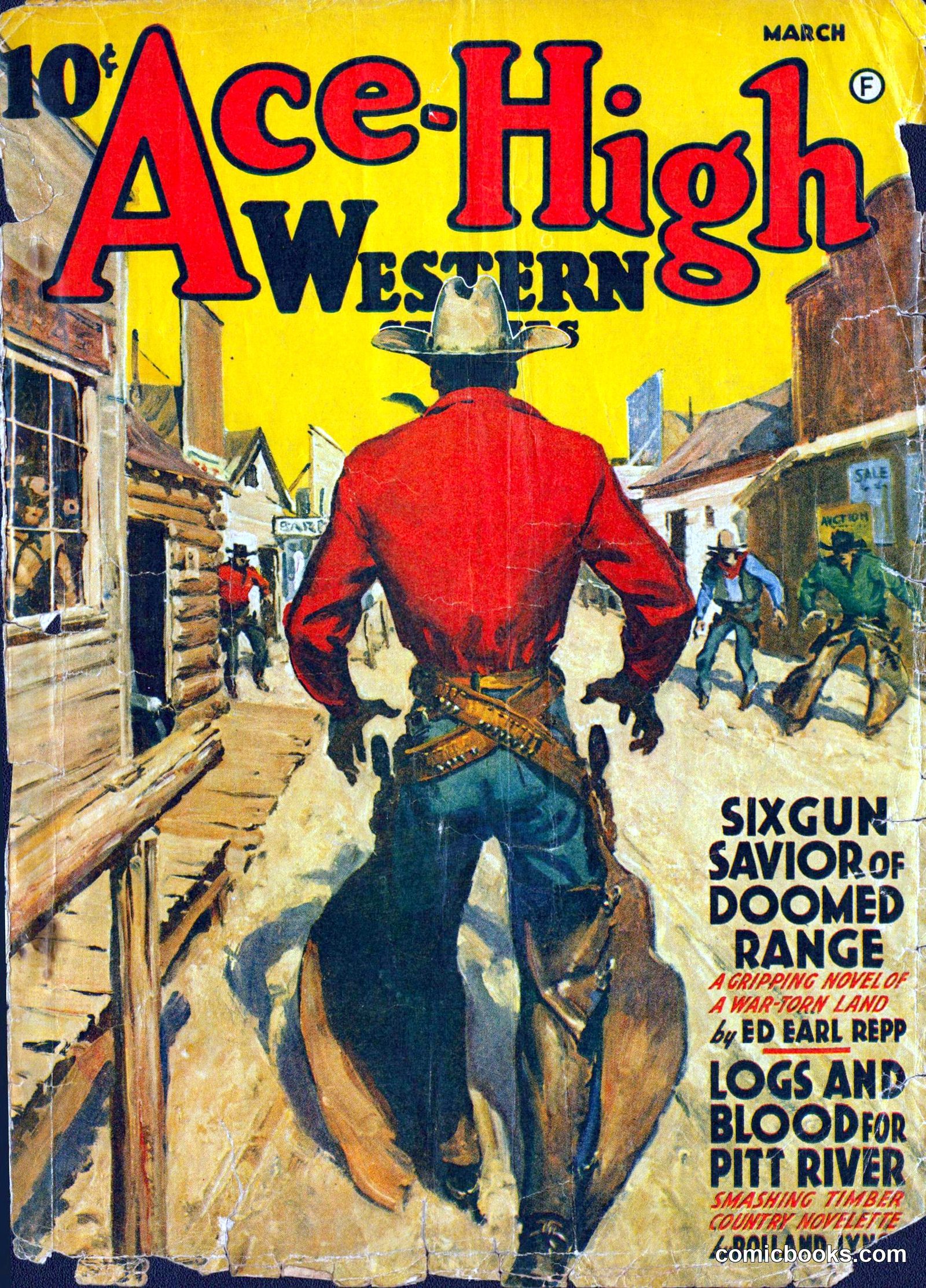 Ace High Western Magazine, March 1941