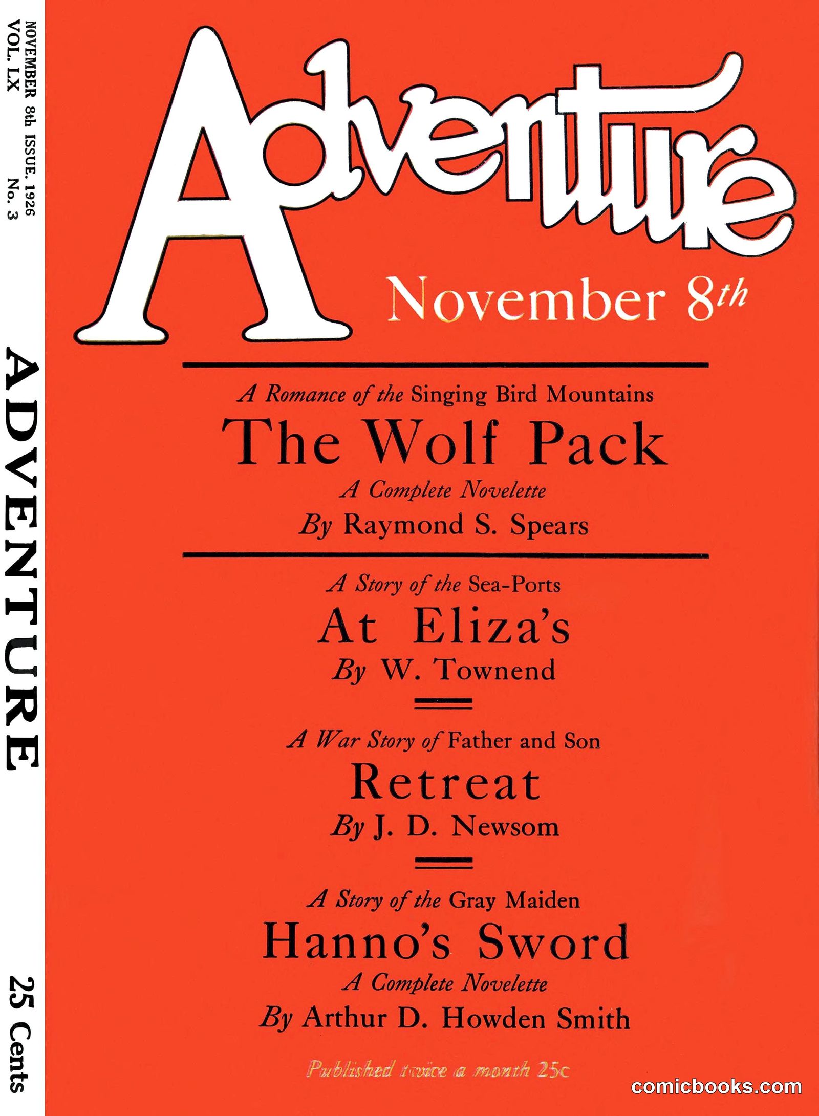 Adventure Magazine Cover