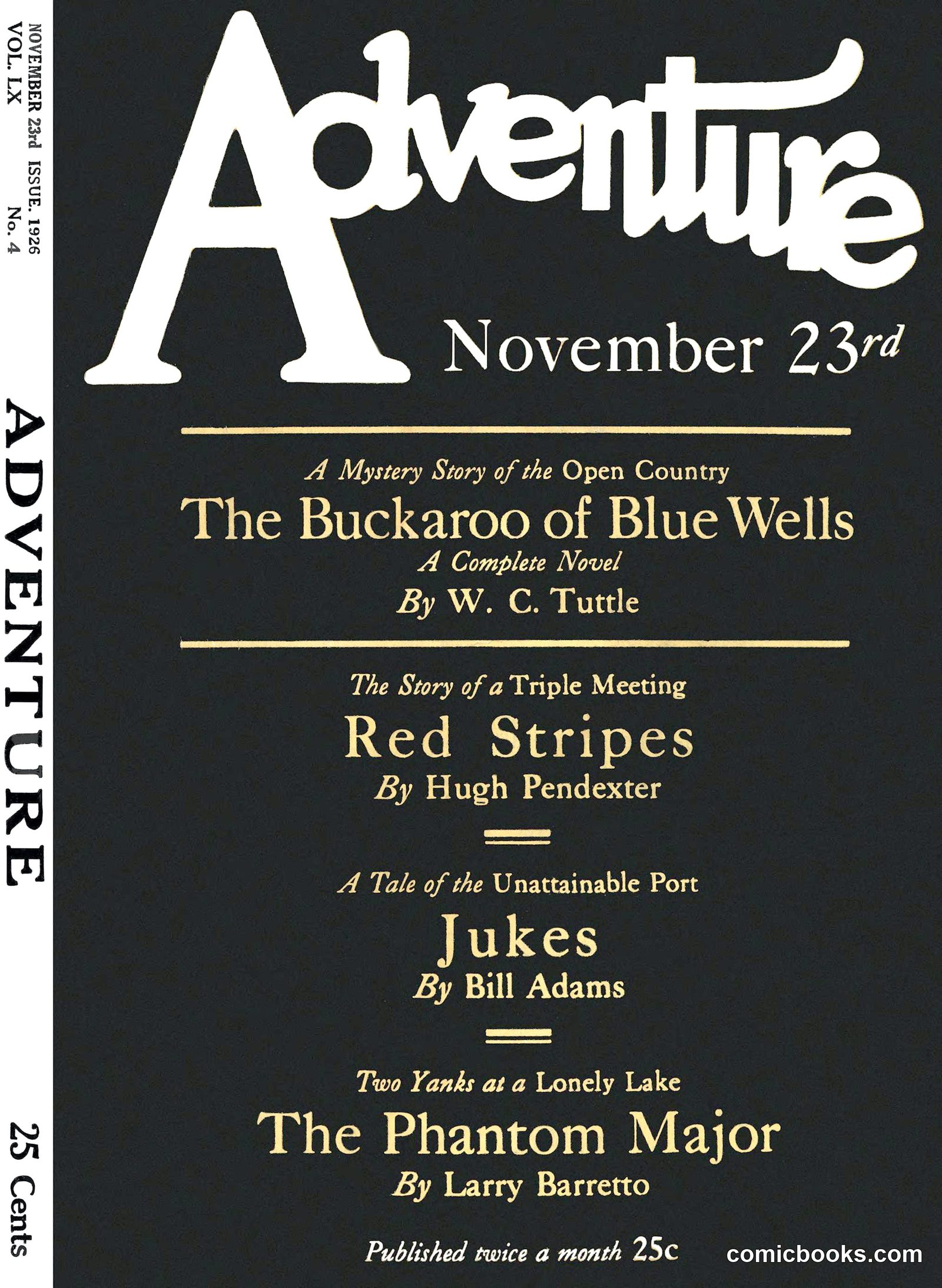 Adventure Magazine Cover