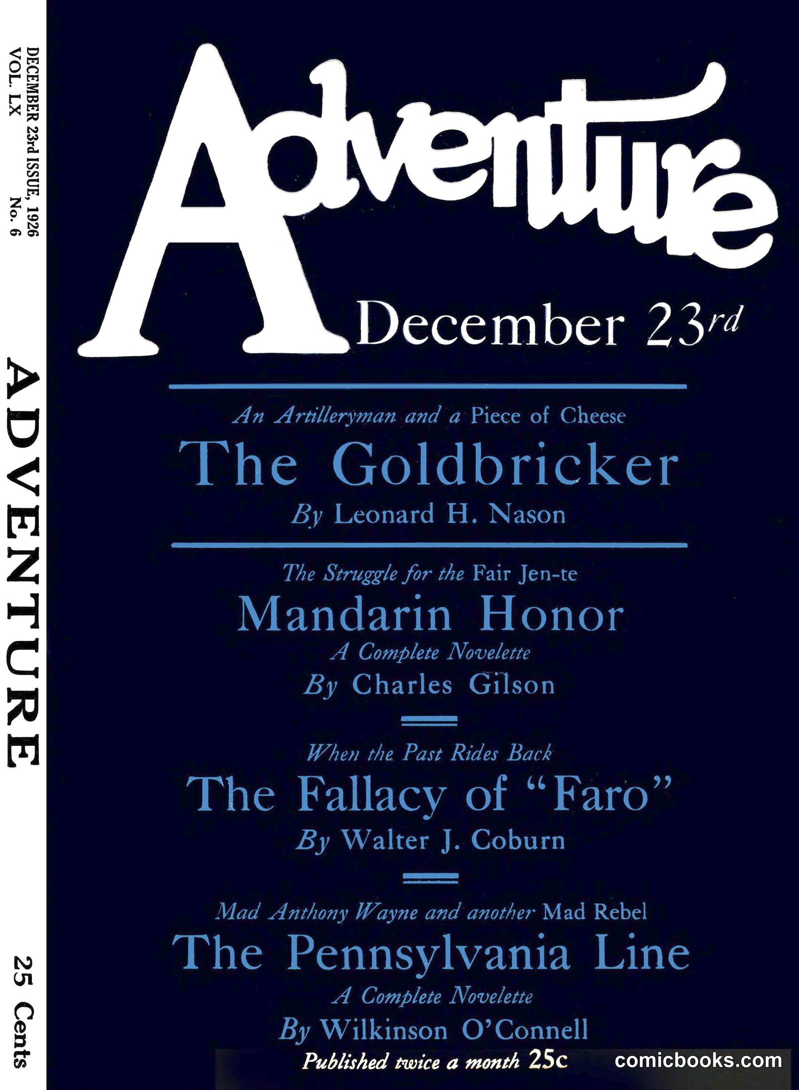 Adventure Magazine Cover