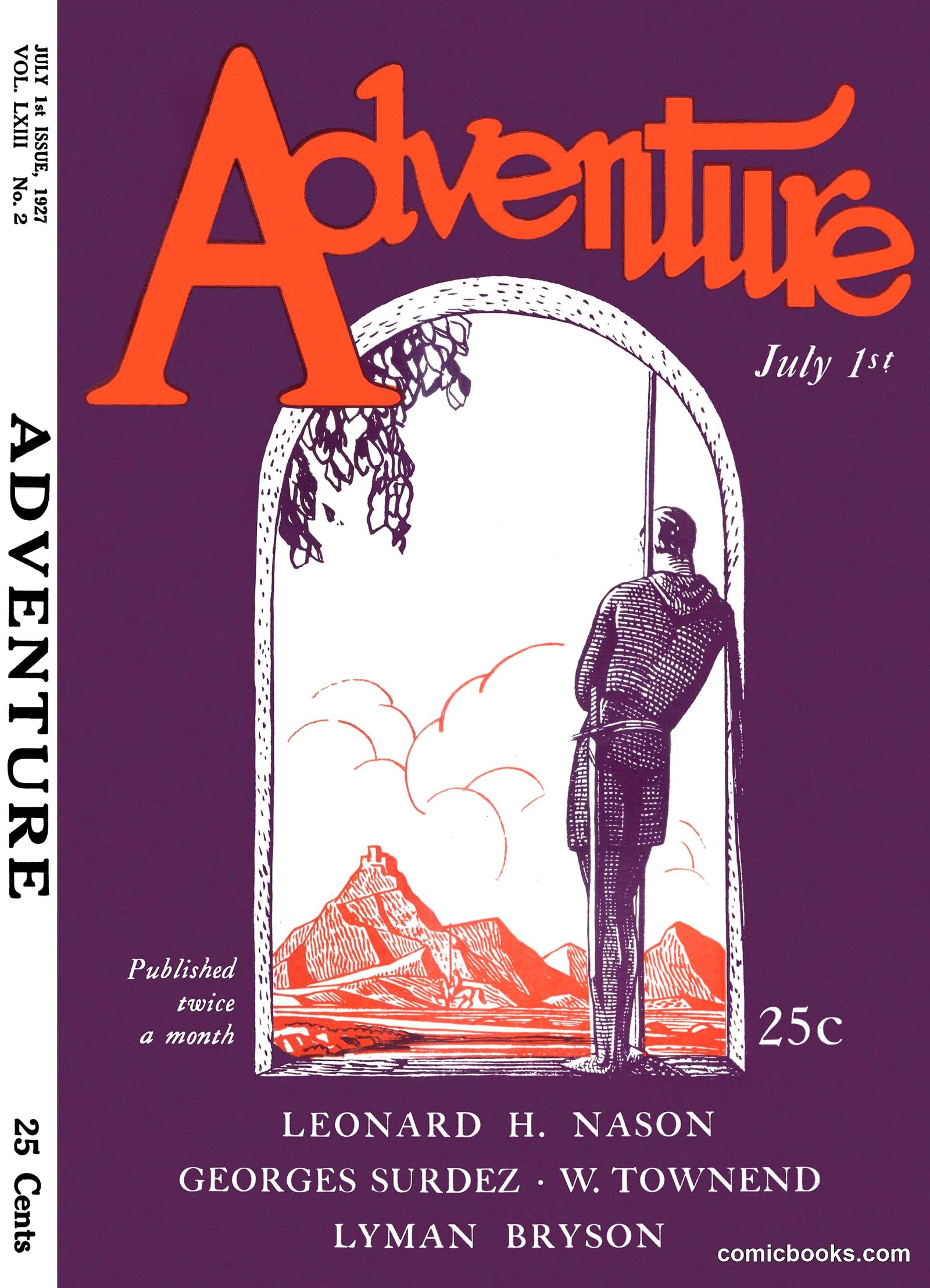 Adventure Magazine Cover
