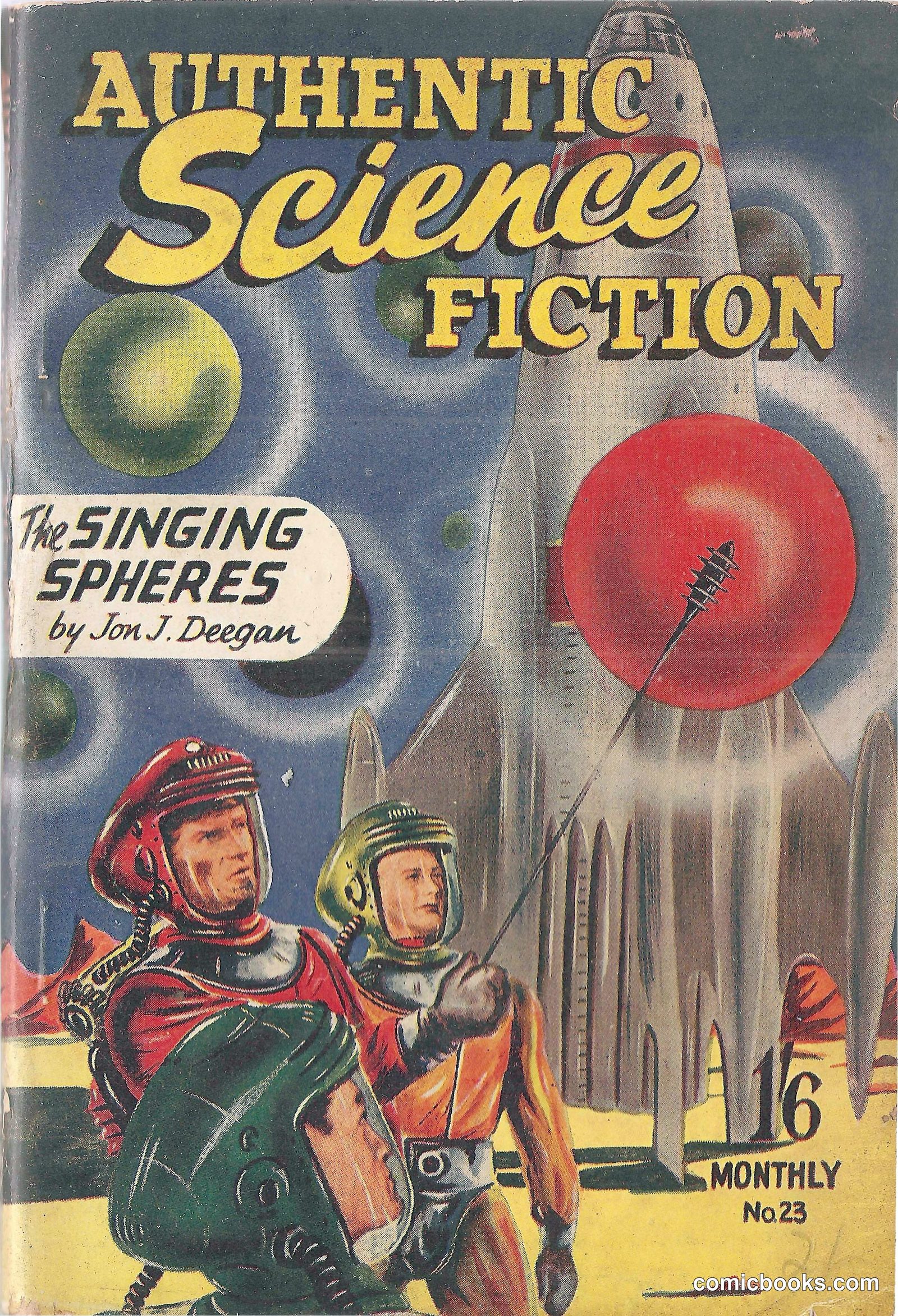 Authentic Science Fiction, No. 23