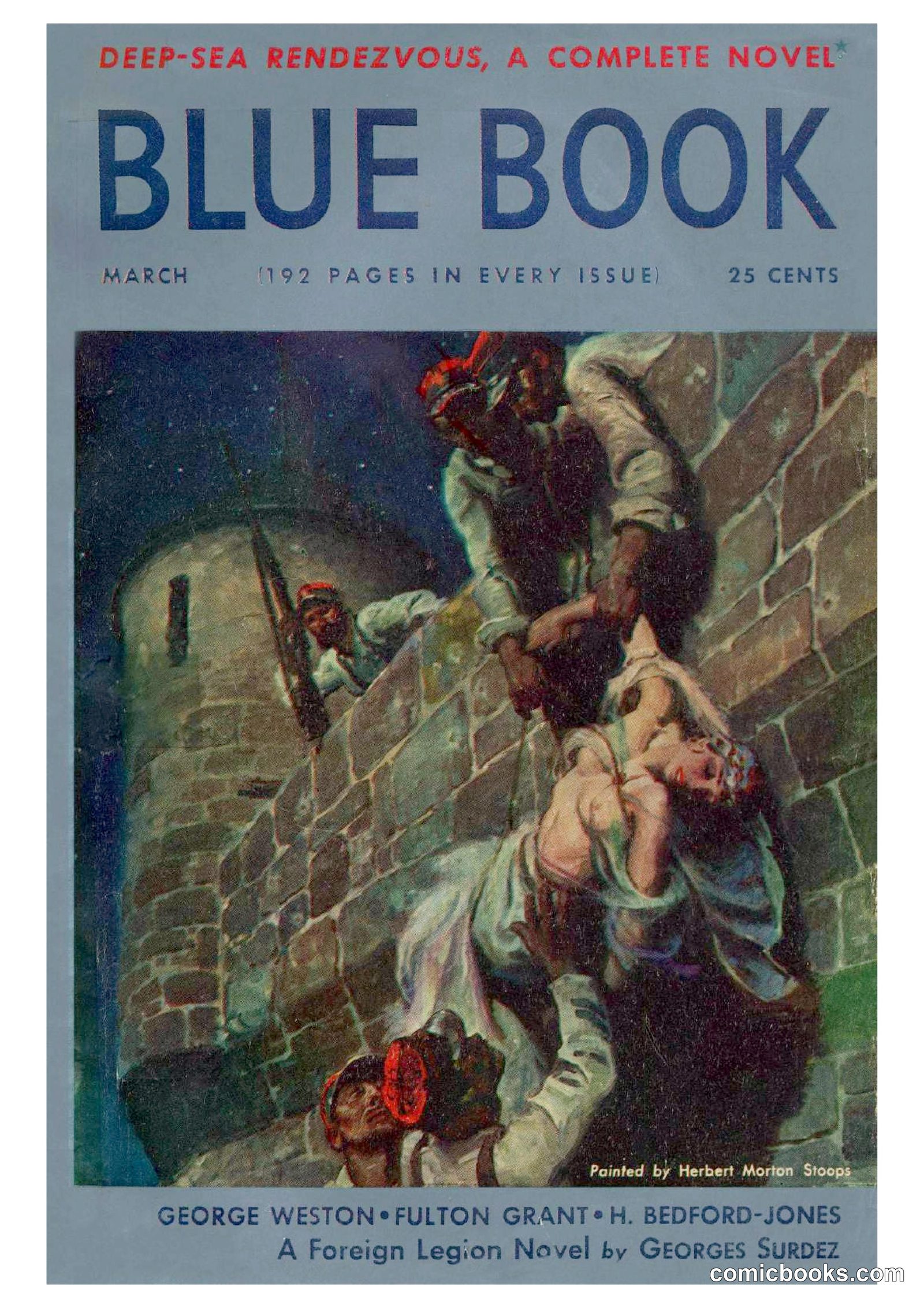 Blue Book, March 1940