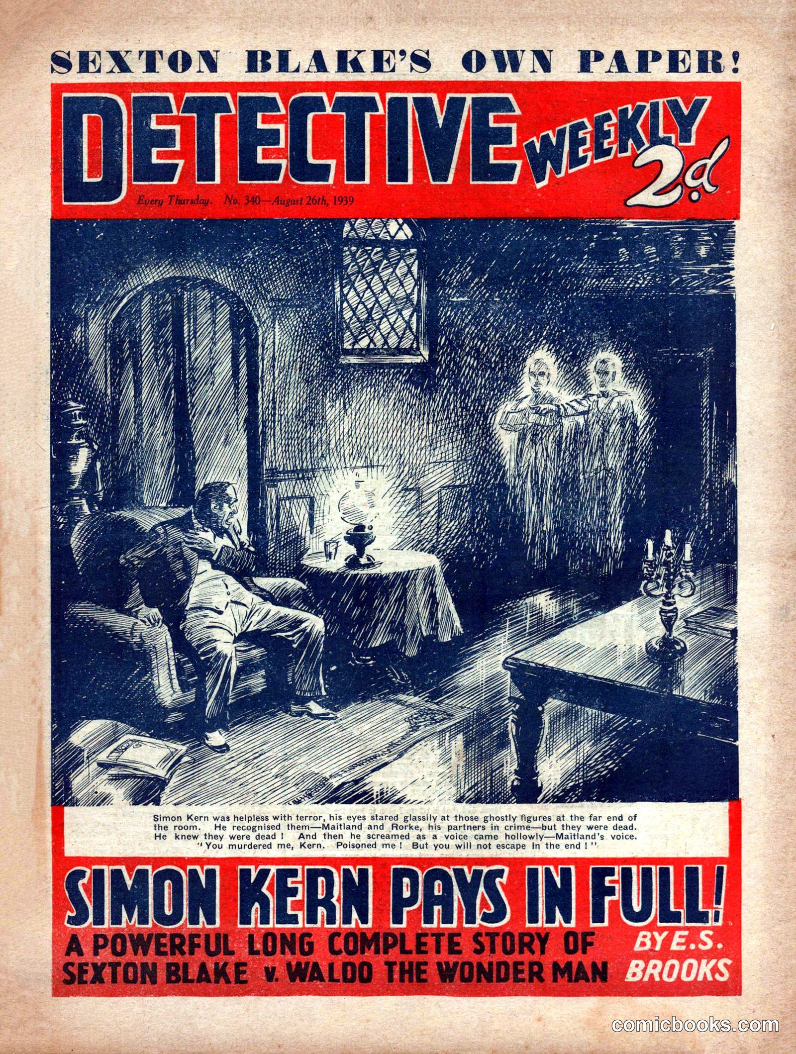Detective Weekly No. 340