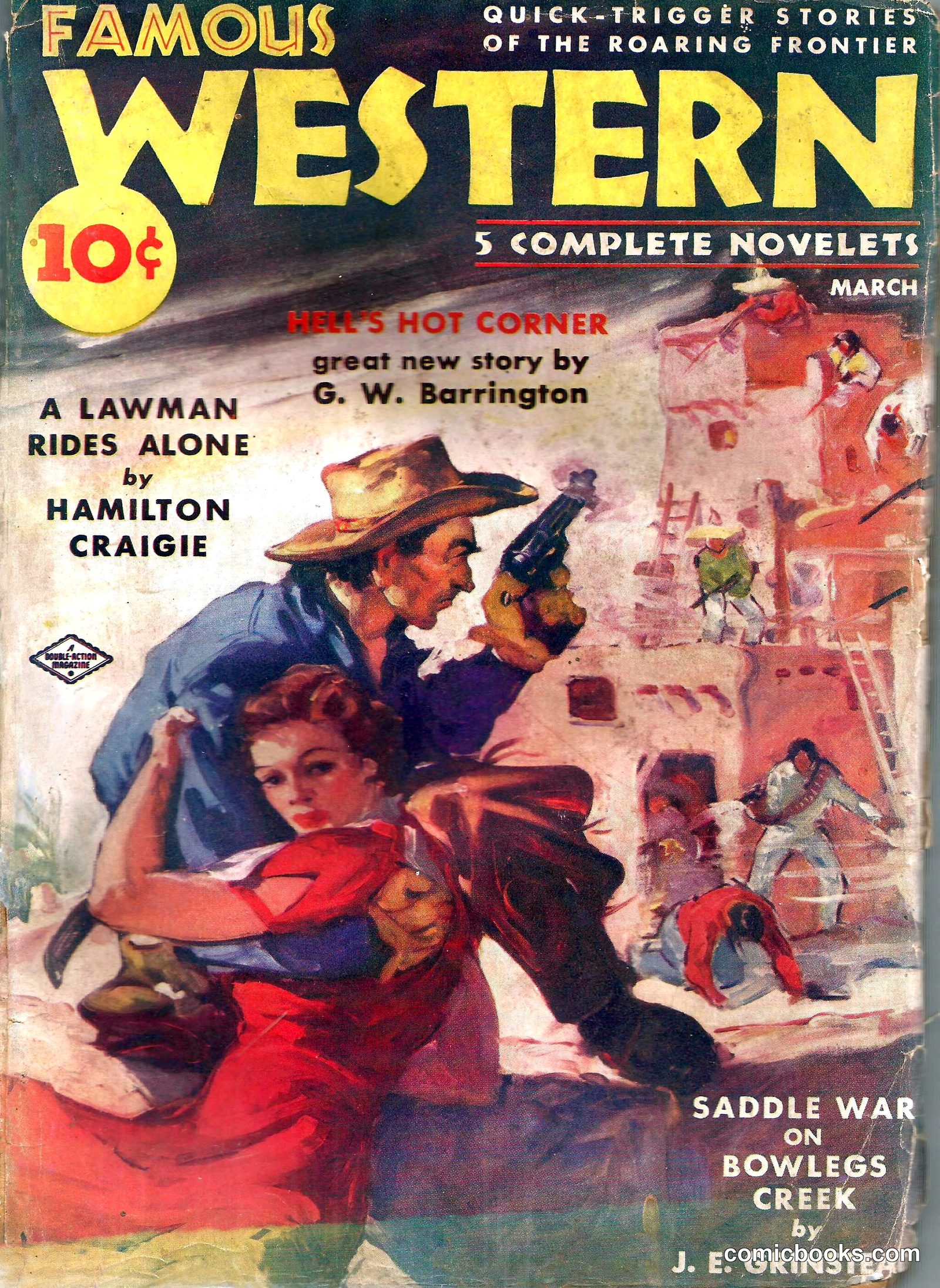 Famous Western, March 1938